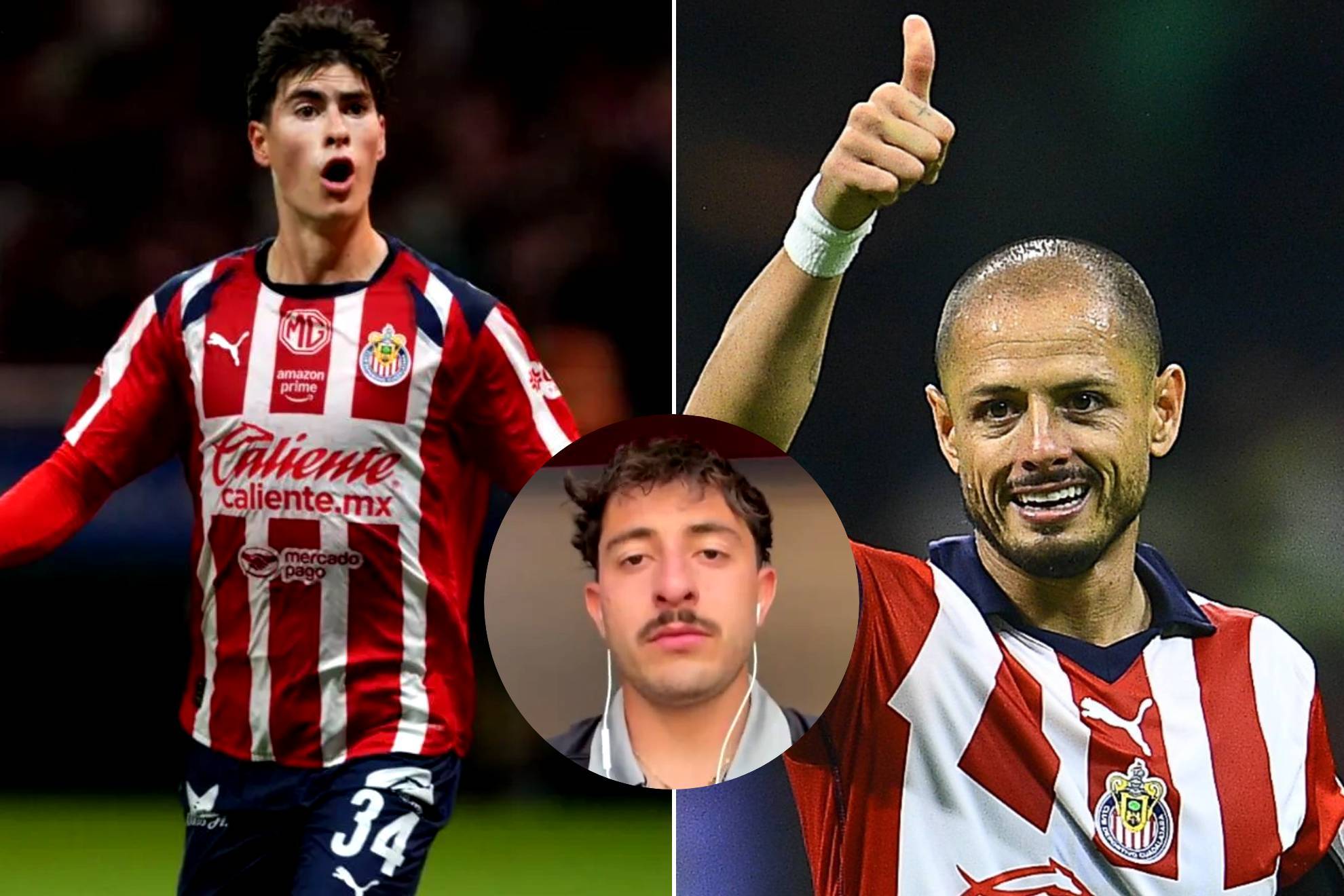 Armando Gonz�lez / Alan Mozo / Chicharito Hern�ndez |