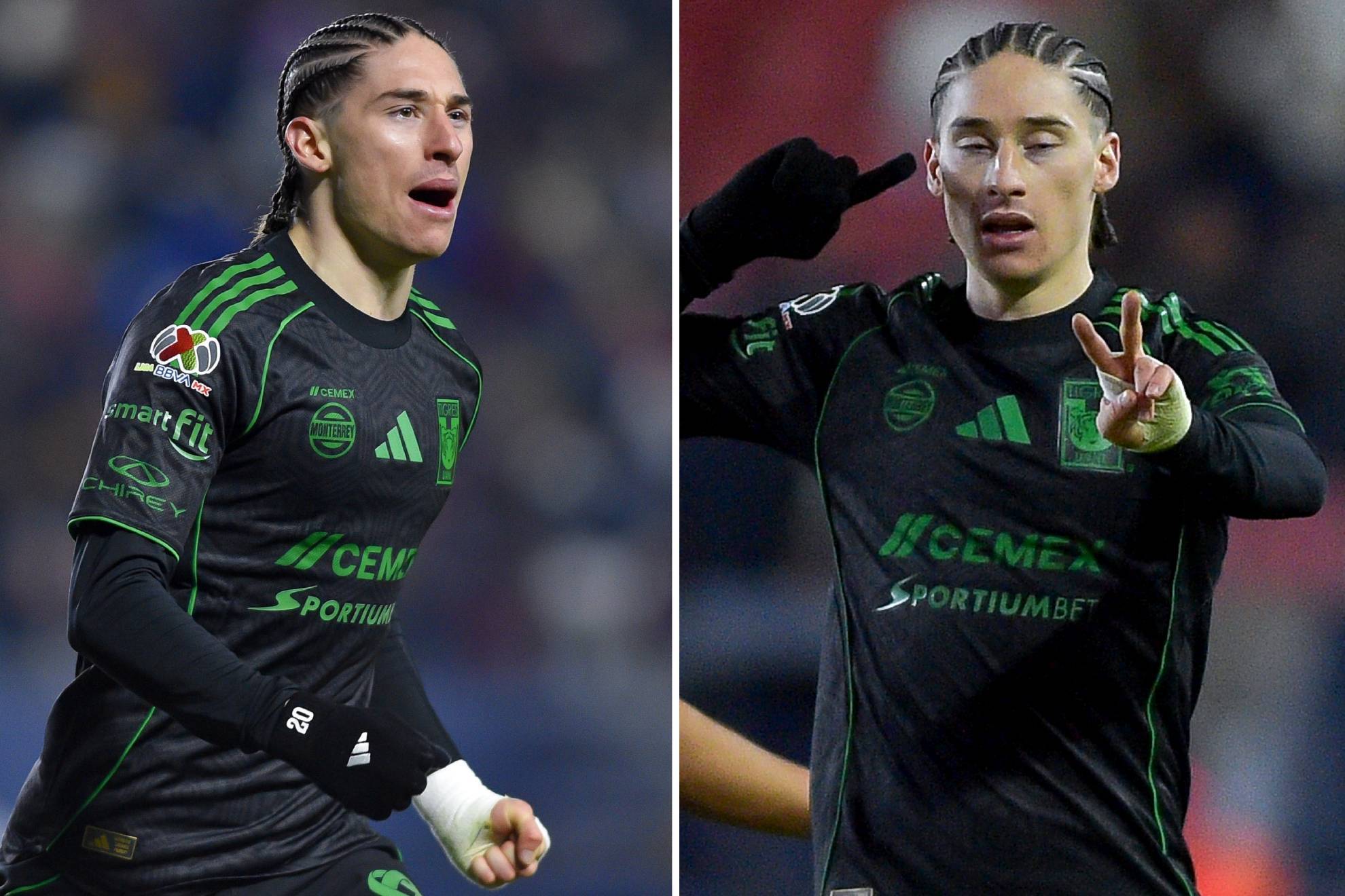 Marcelo Flores y su doblete ante Atl�tico San Luis |