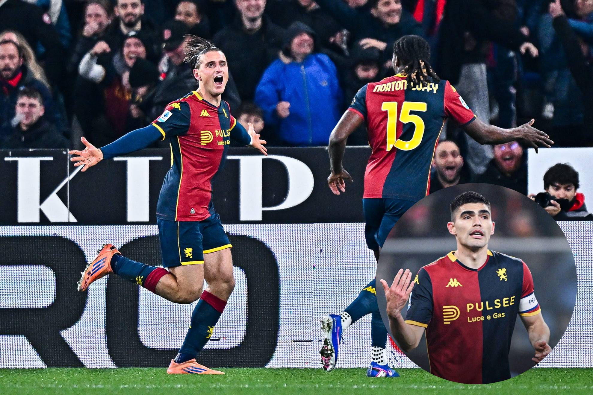 Goles y resumen Genoa vs Cagliari: Johan V�squez cuelga el cero, su equipo golea y se aleja de la zona de descenso en Serie A