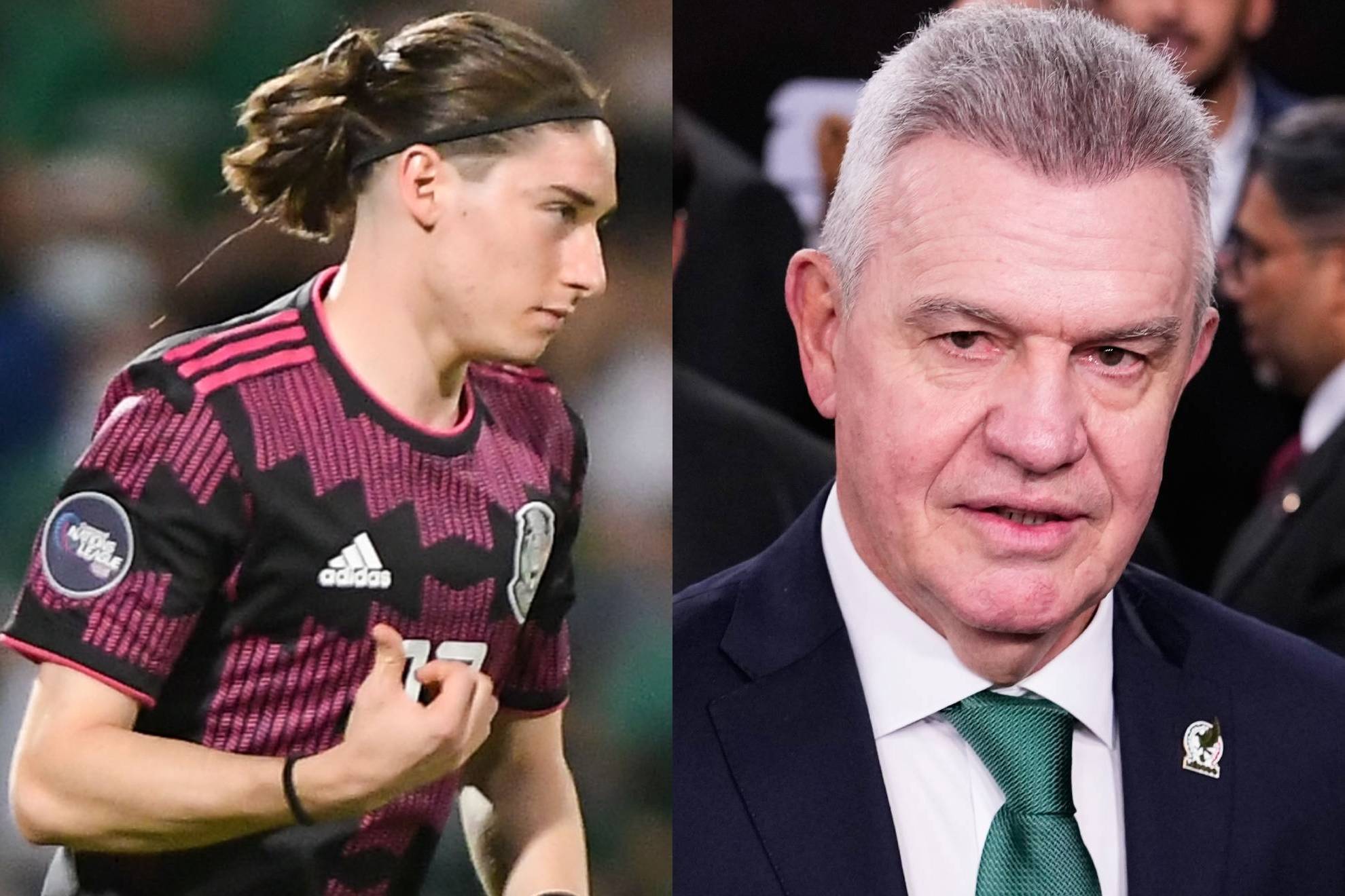 Marcelo Flores y Javier Aguirre.