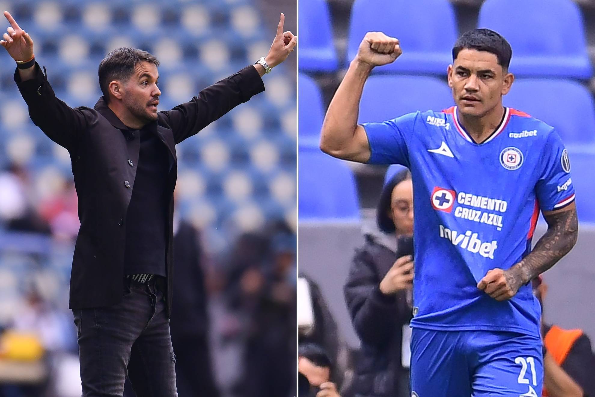 Cruz Azul Atlas Liga MX Nicol�s Larcam�n Gabriel Fern�ndez