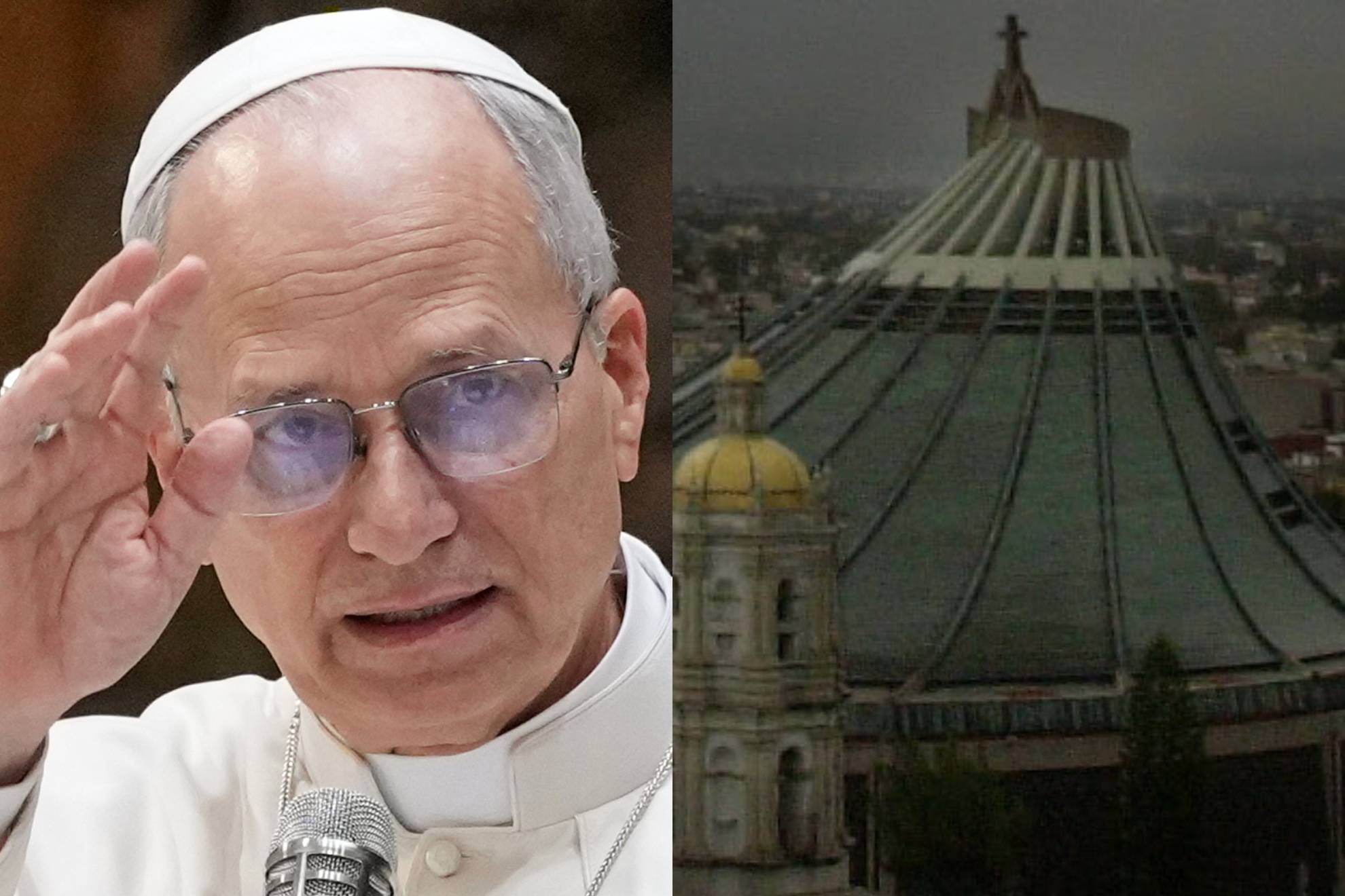 Papa Le�n XIV y la Bas�lica de Guadalupe.