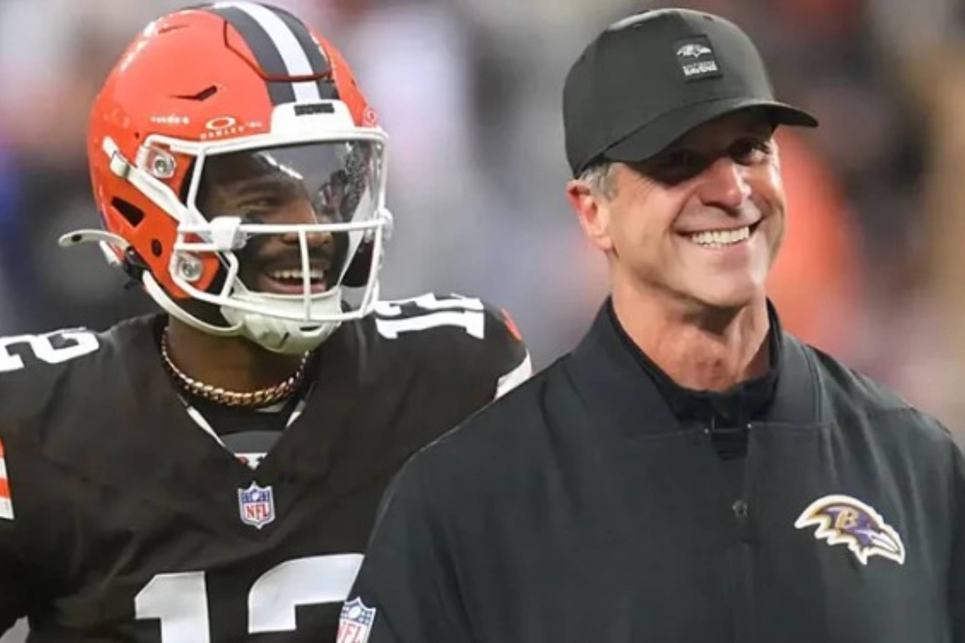 John Harbaugh Baltimore Ravens Cleveland Brpwns NFL Shedeur Sanders