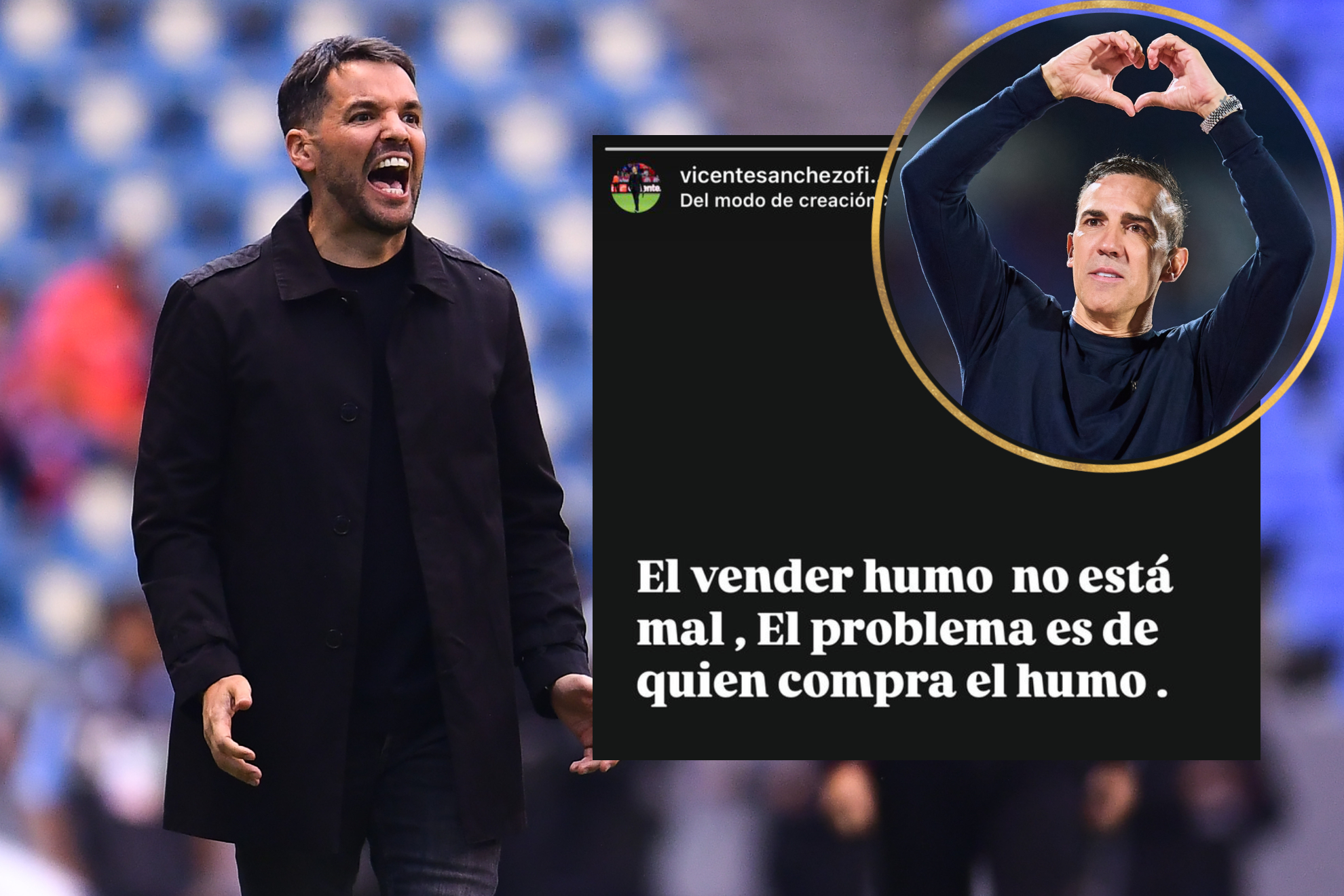 Nicol�s Larcam�n y Vicente S�nchez