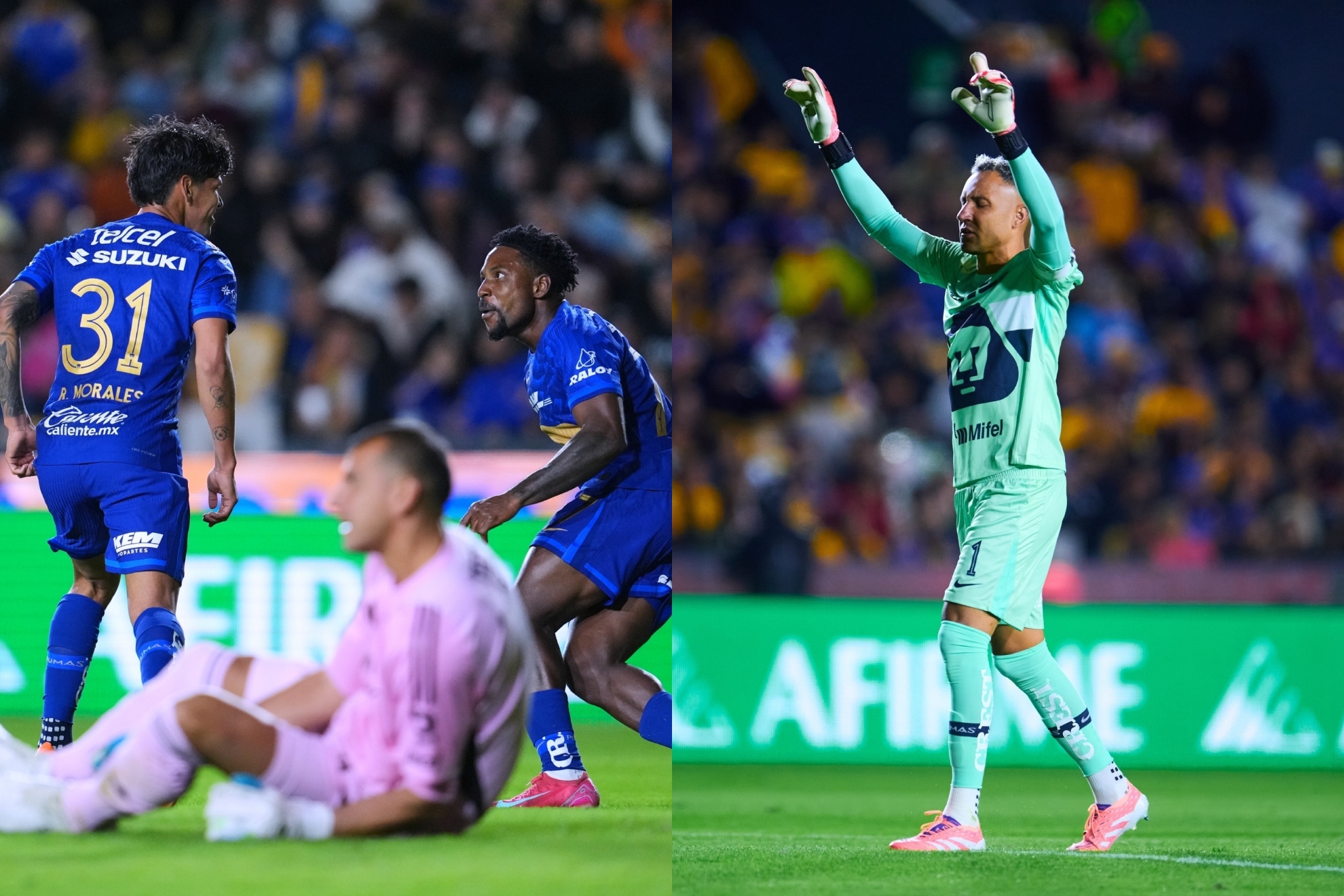 Resumen y goles Tigres vs Pumas: Robert Morales y Keylor Navas le dan un respiro a Efra�n Ju�rez con primer triunfo del Clausura 2026
