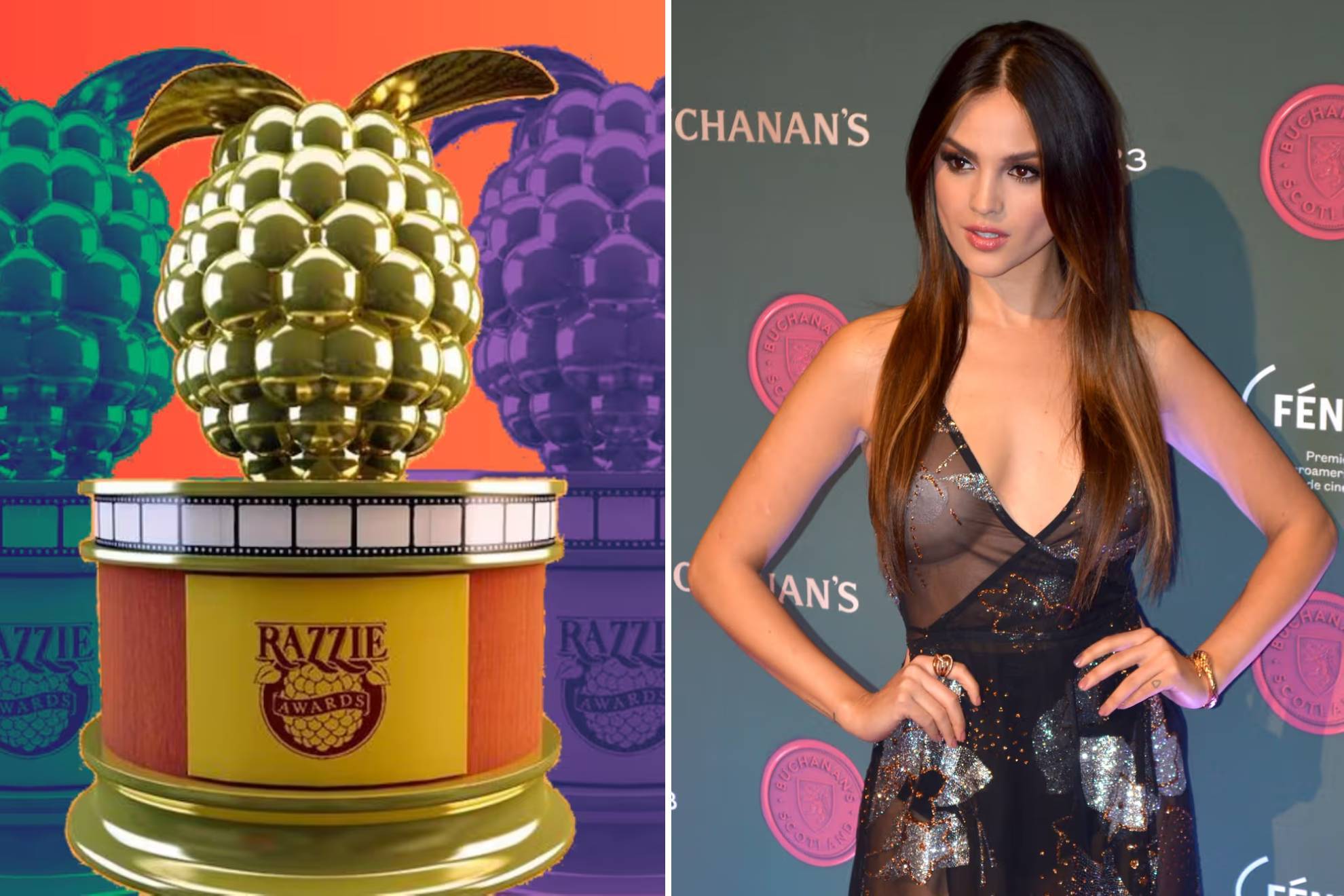 Eiza Gonz�lez en los Razzie 2026 |