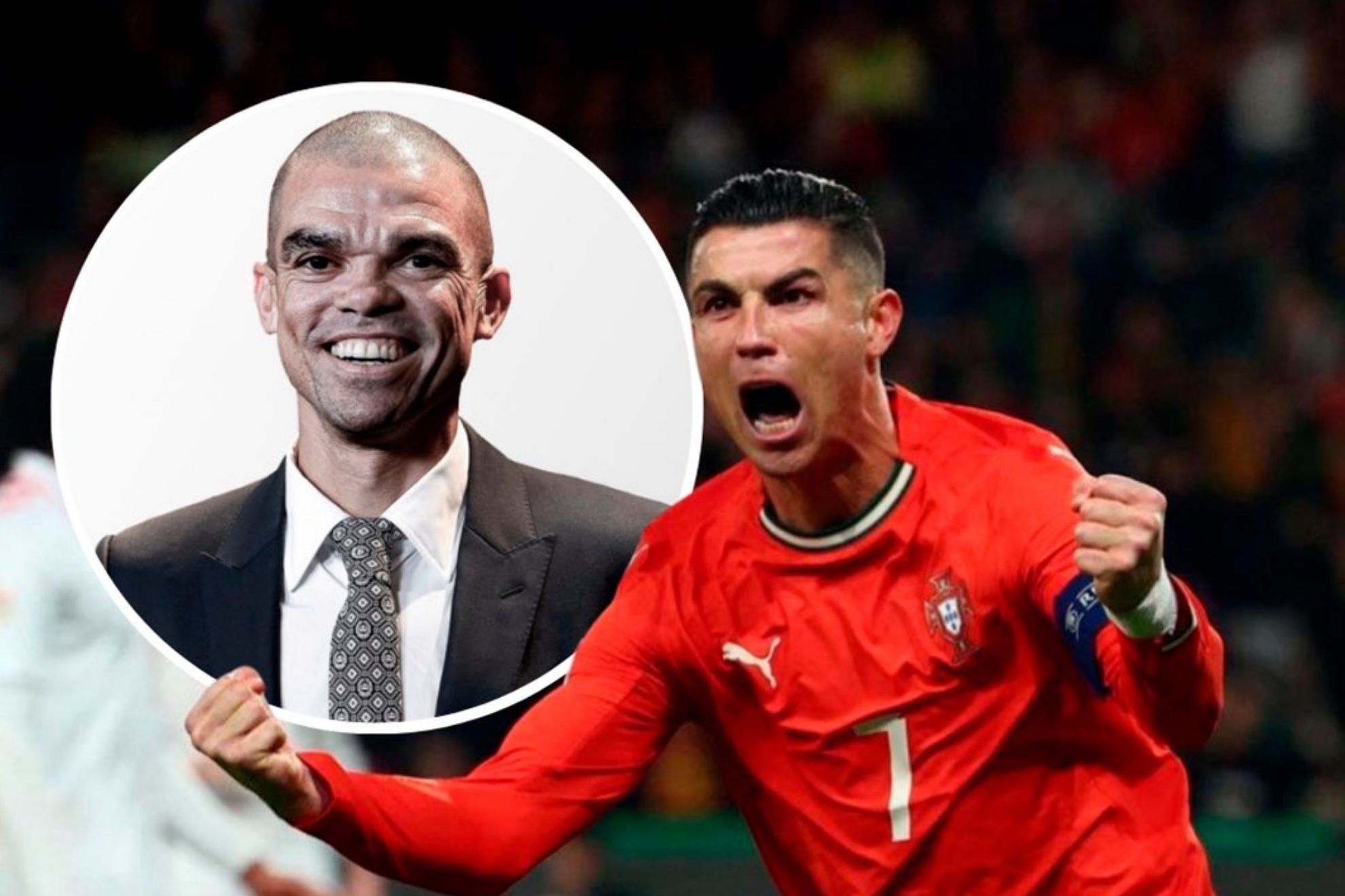 Pepe se motiva con Pel� y Maradona en M�xico para que Cristiano Ronaldo gane el Mundial 2026