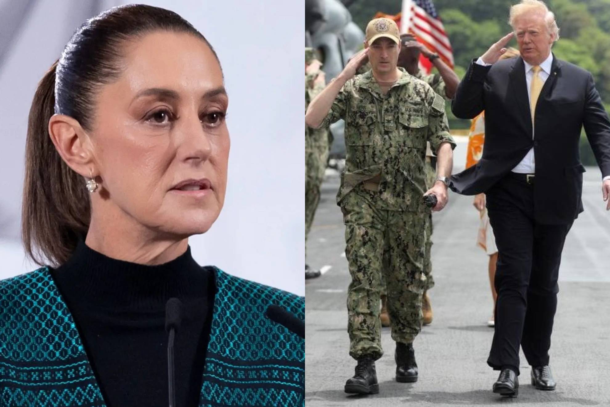 Claudia Sheinbaum / Donald Trump |