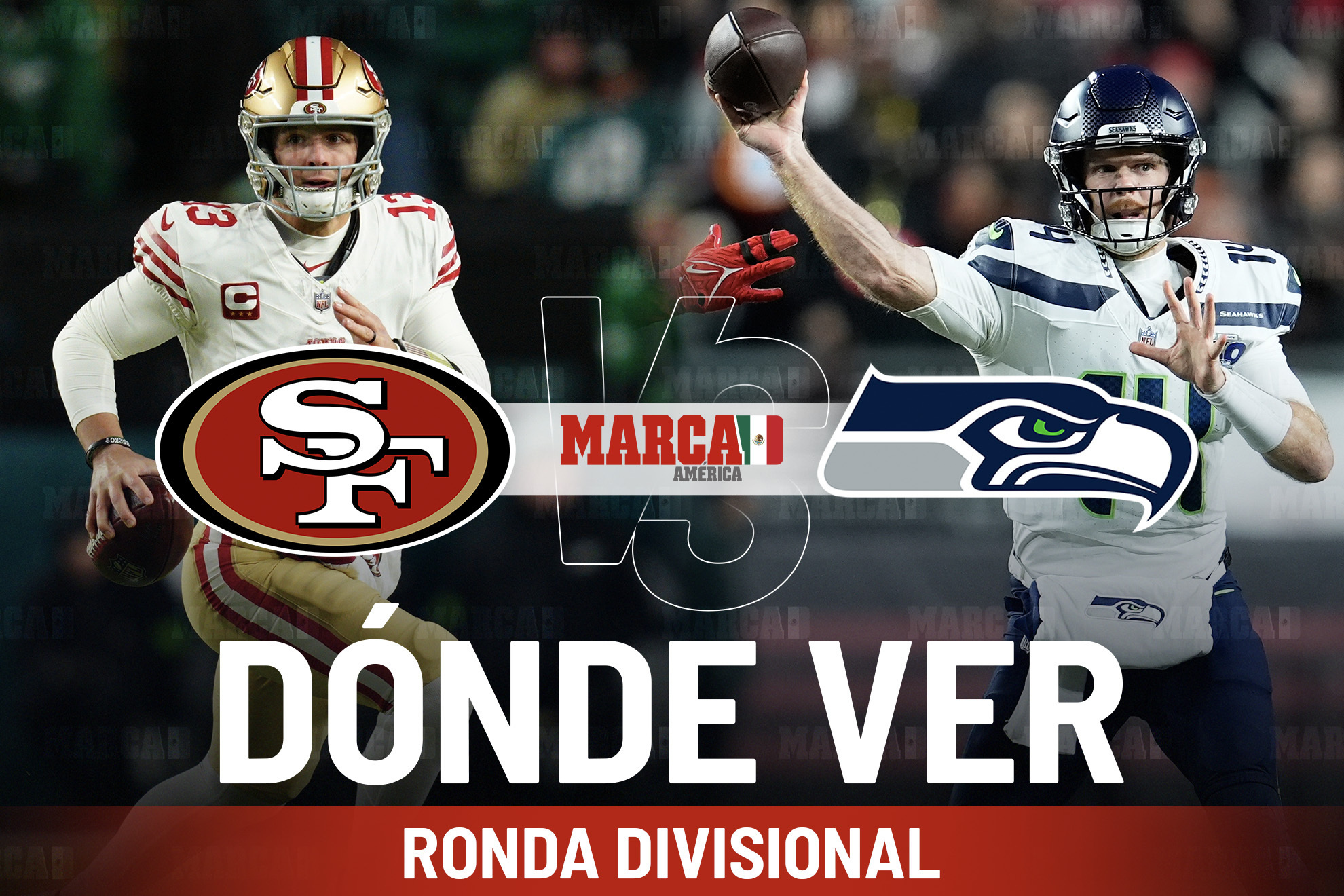 49ers vs Seahawks: D�nde ver el partido de hoy, horario y predicciones de la Ronda Divisional 2026