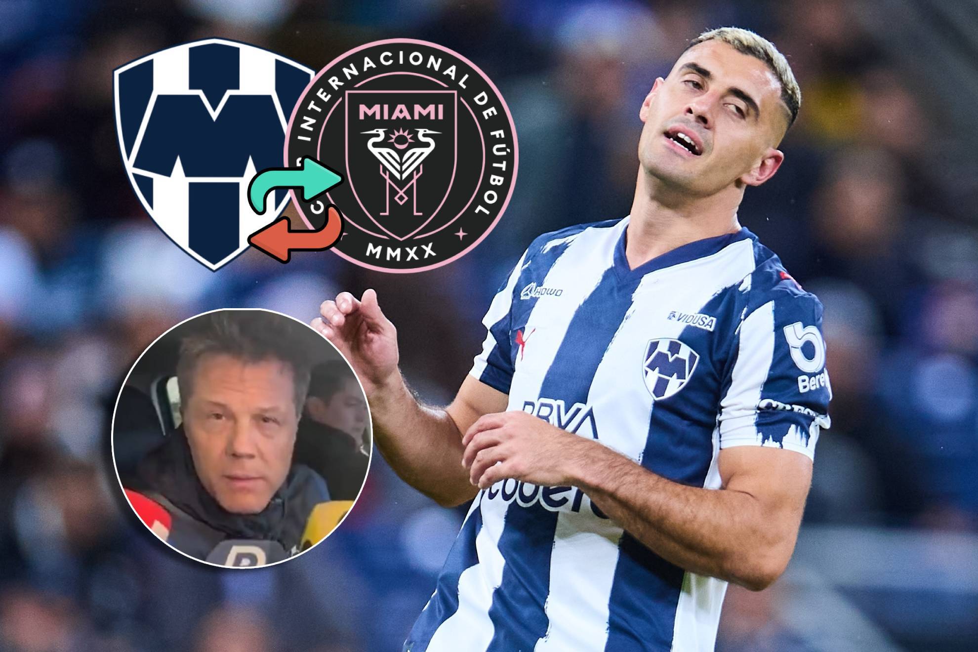Estamos trabajando por sustituirlo: Rayados analiza salida de Berterame al Inter Miami