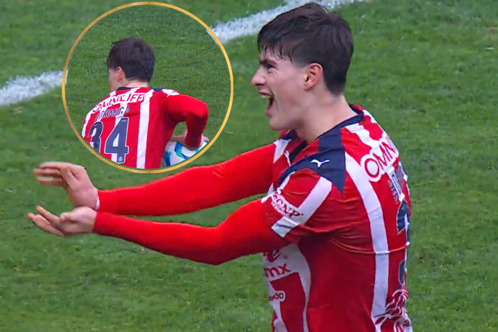 �Kame Hame Ha! La Hormiga Gonz�lez sigue en modo goleador y abre el marcador vs Gallos