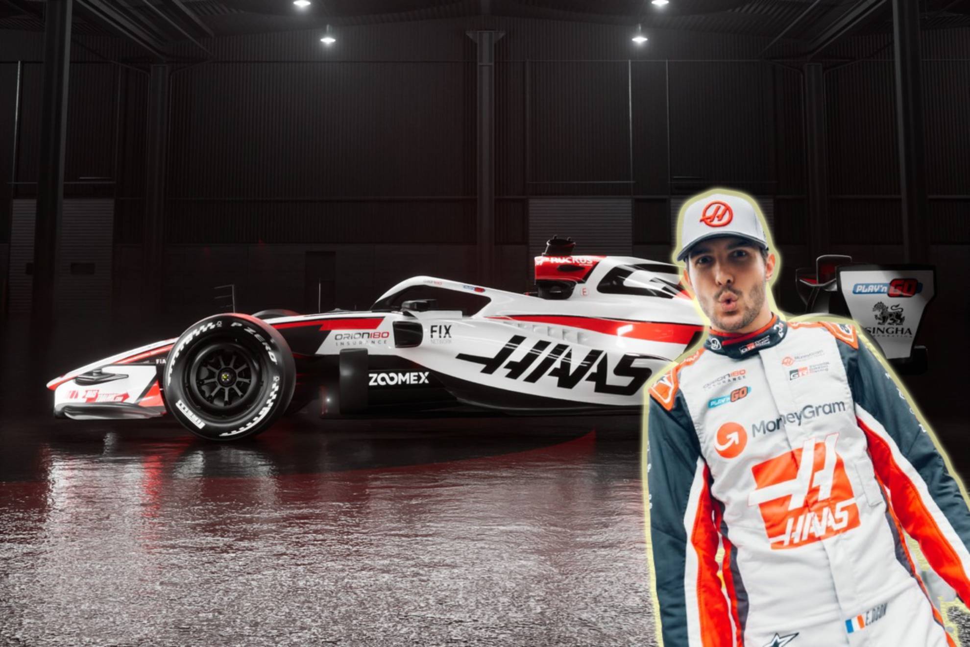 Esteban Ocon VF-26 Haas F1