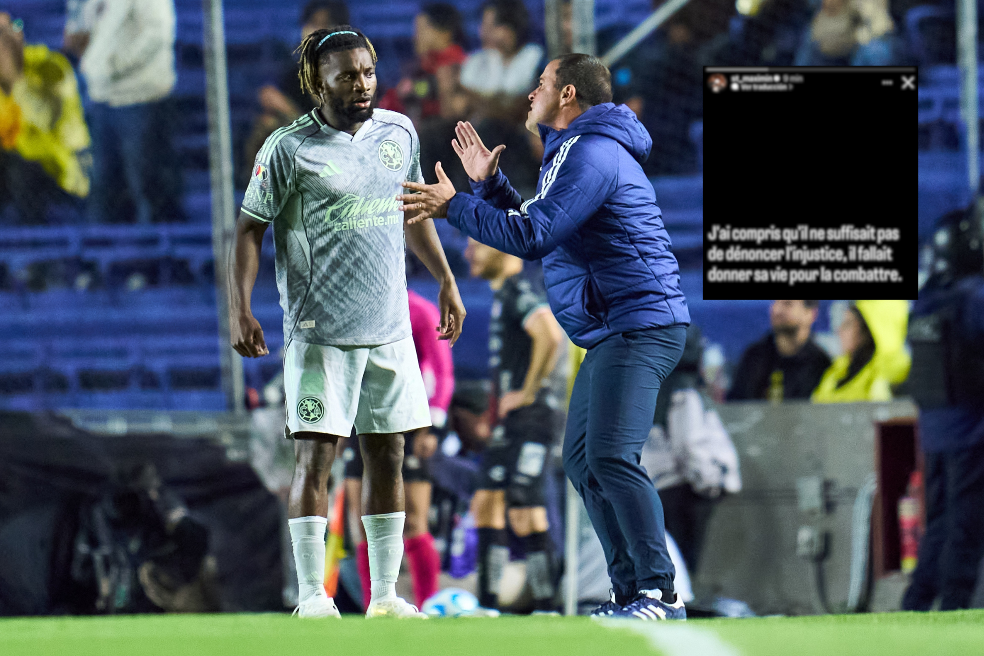 Es necesario combatir la injusticia: Allan Saint-Maximin, �contra el Am�rica o el arbitraje?