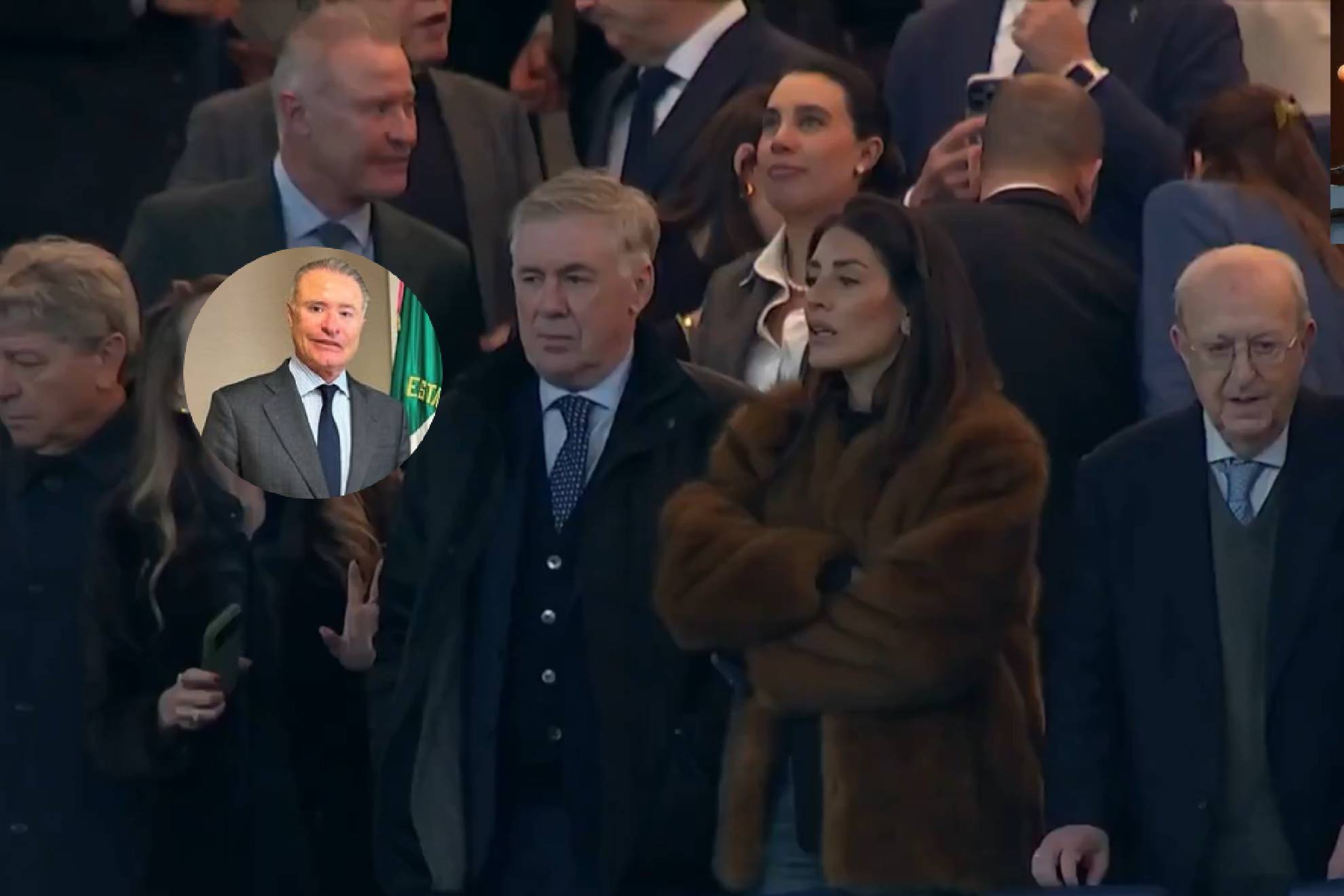 Quirino Ordaz Coppel y Carlo Ancelotti.