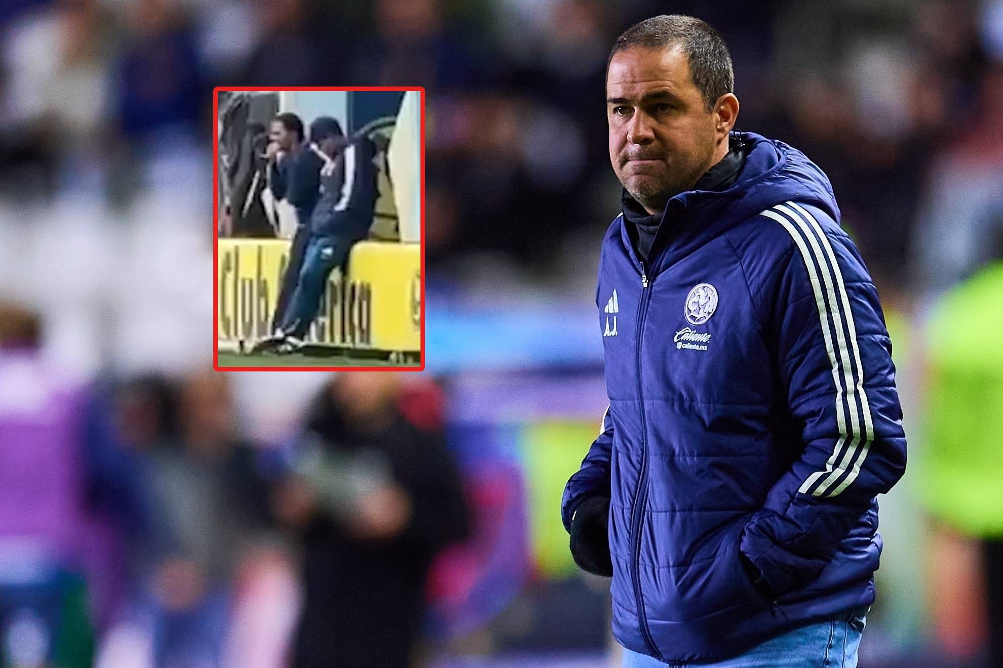 Andr� Jardine Santiago Ba�os Club Am�rica Liga MX