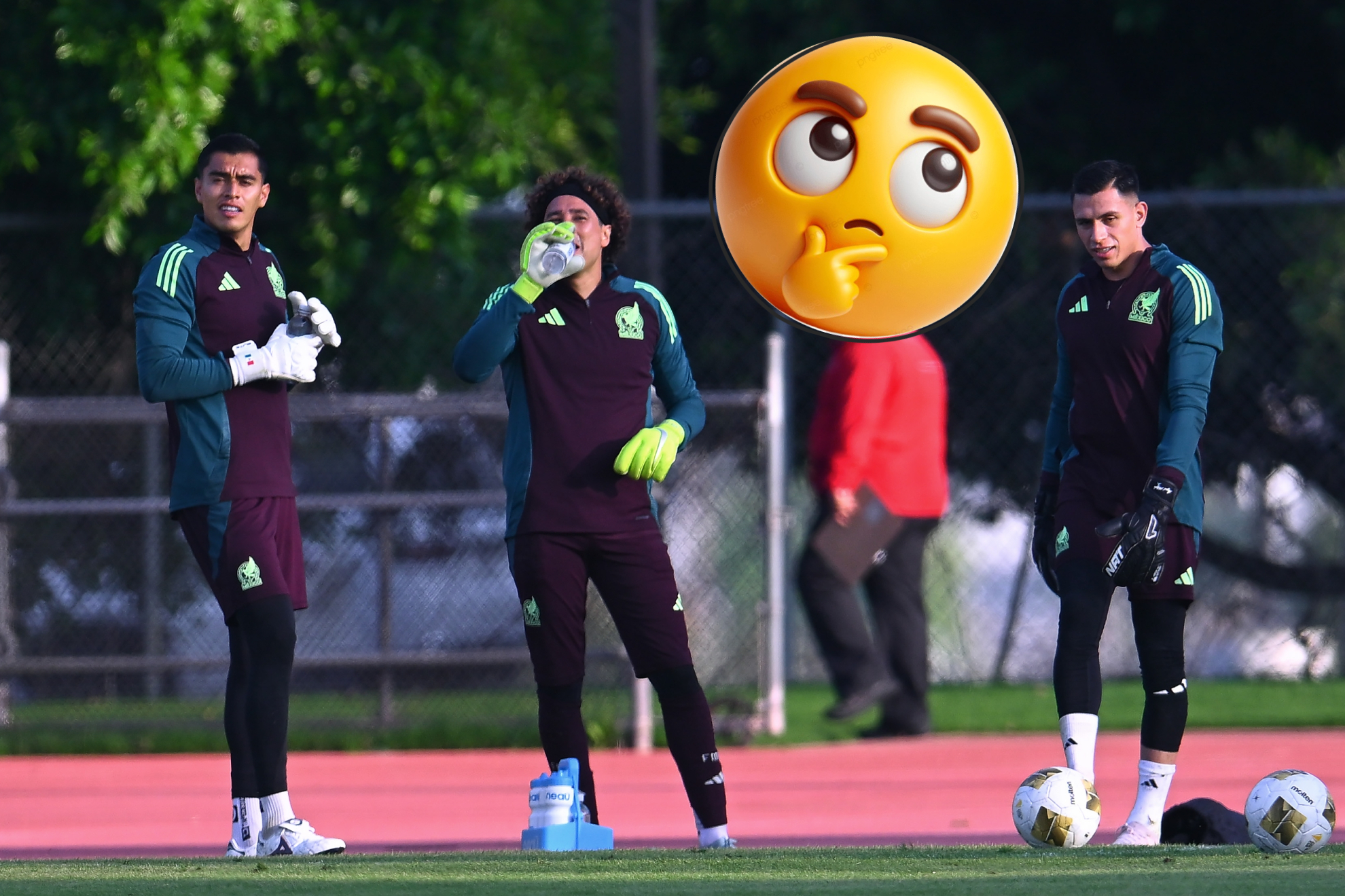 Tala Rangel, Memo Ochoa y Luis Ángel Malagón.