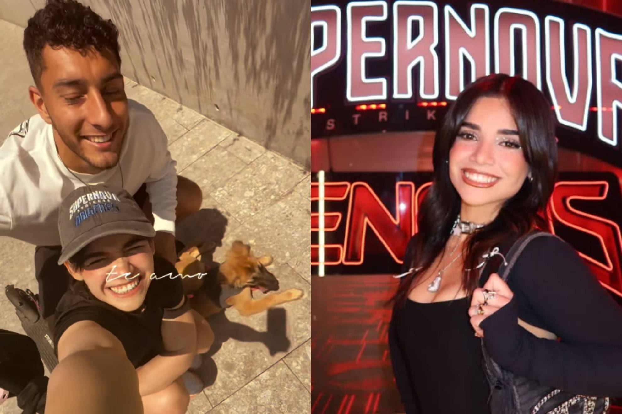 Sebasti�n C�ceres y Alana Flores.