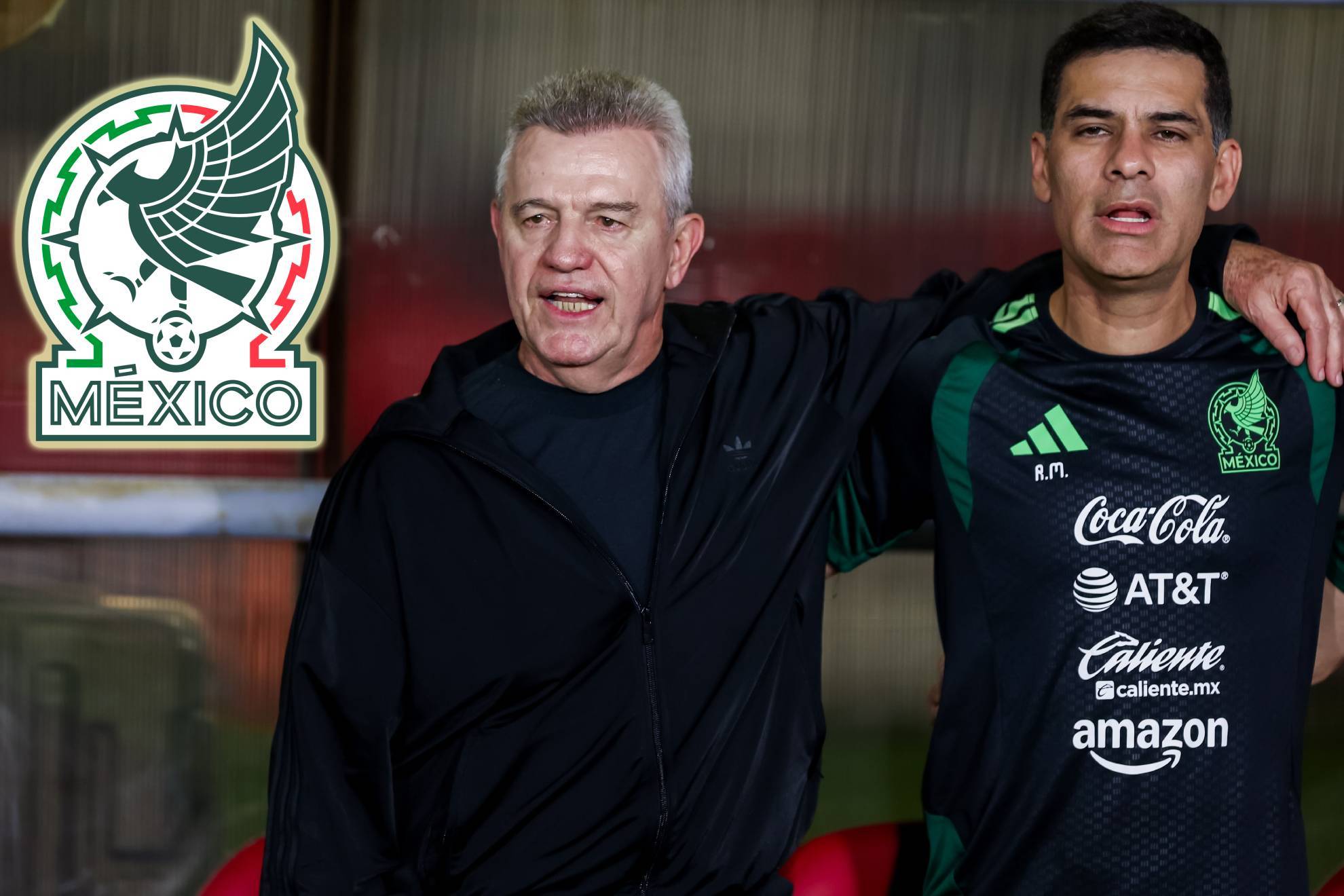 Javier Aguirre Rafael M�rquez Selecci�n Mexicana