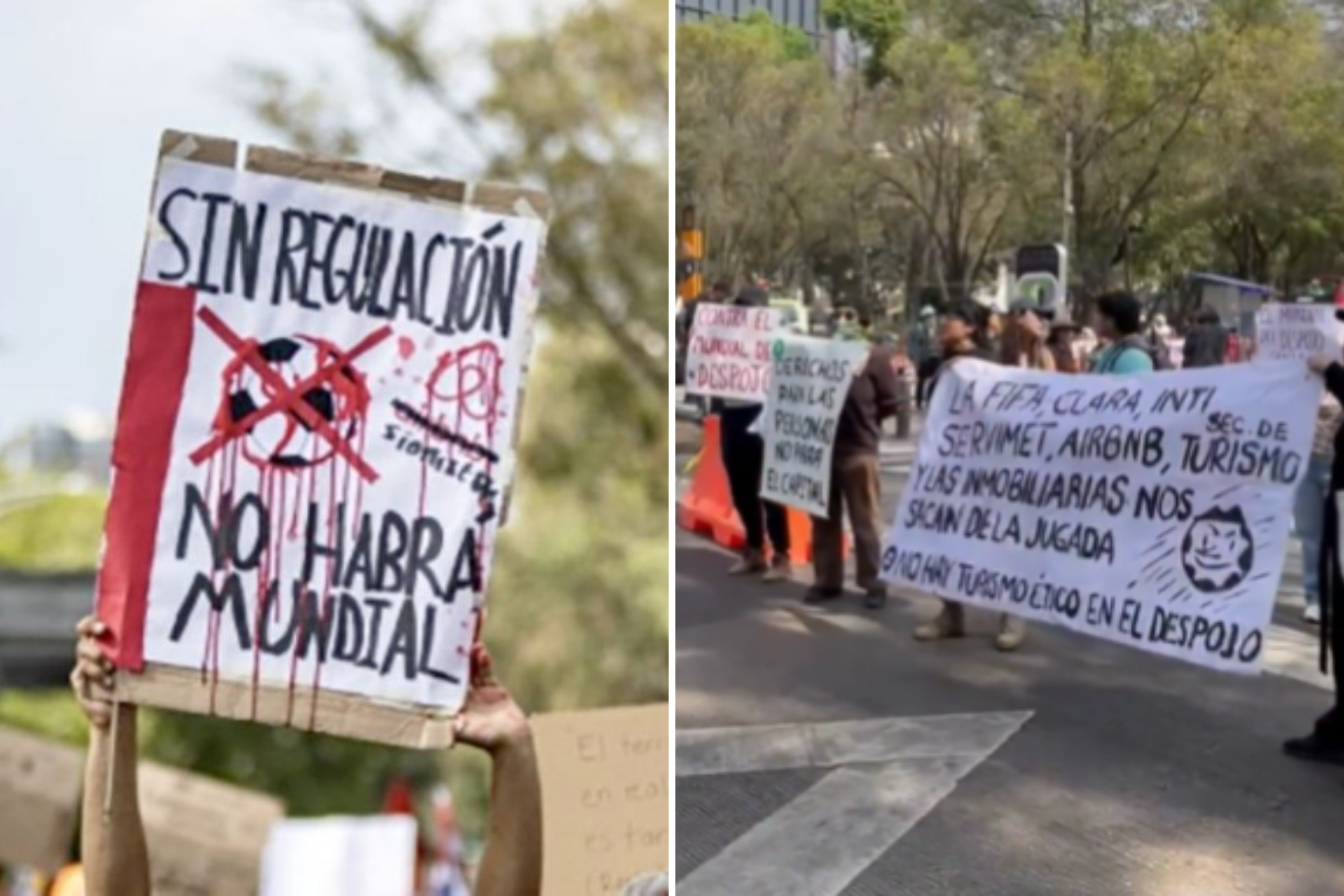 Manifestantes bloquean Paseo de la Reforma en CDMX por culpa del ...