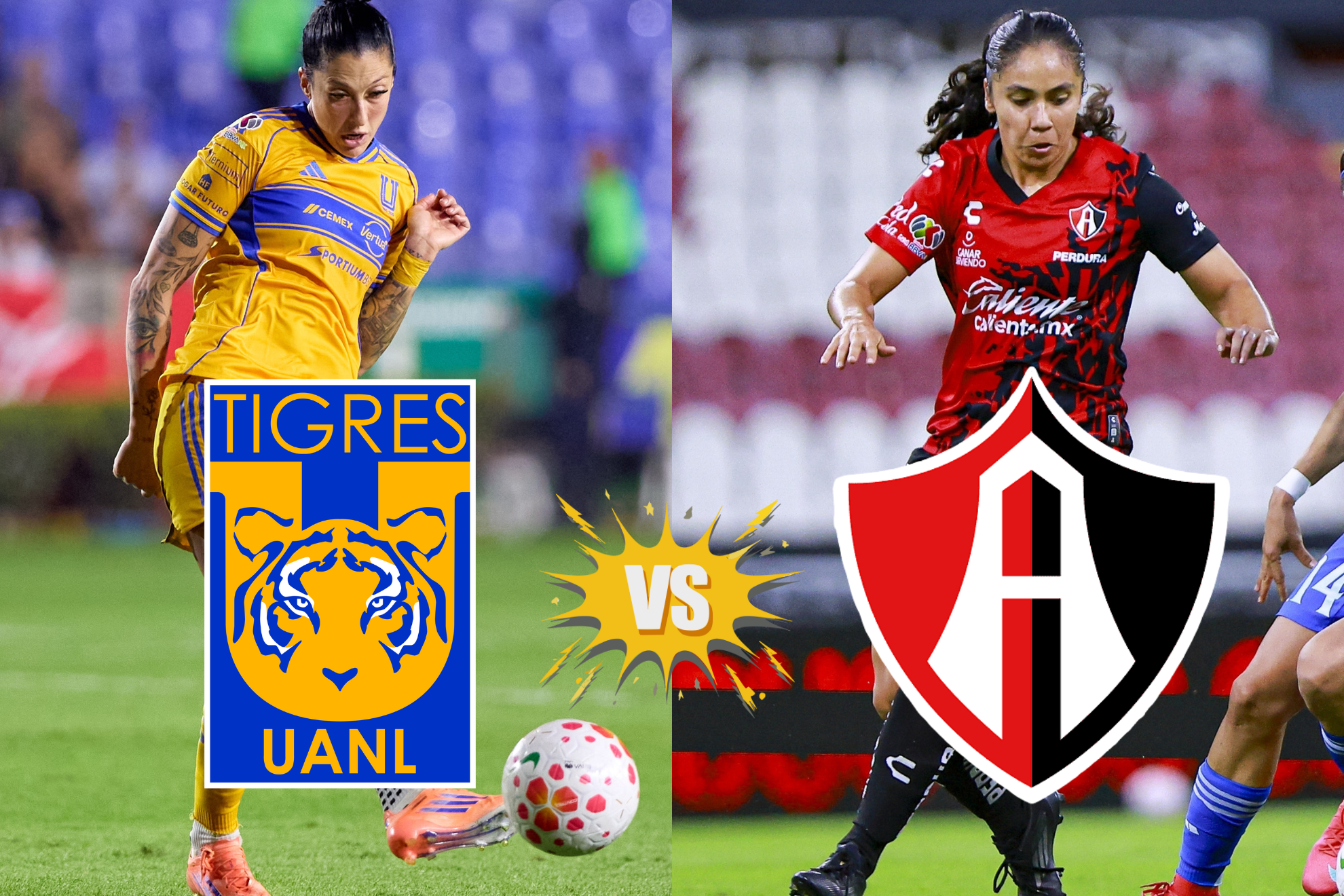Tigres Femenil vs Atlas: D�nde ver hoy el partido y el horario de la Jornada 5 en la Liga MX Femenil