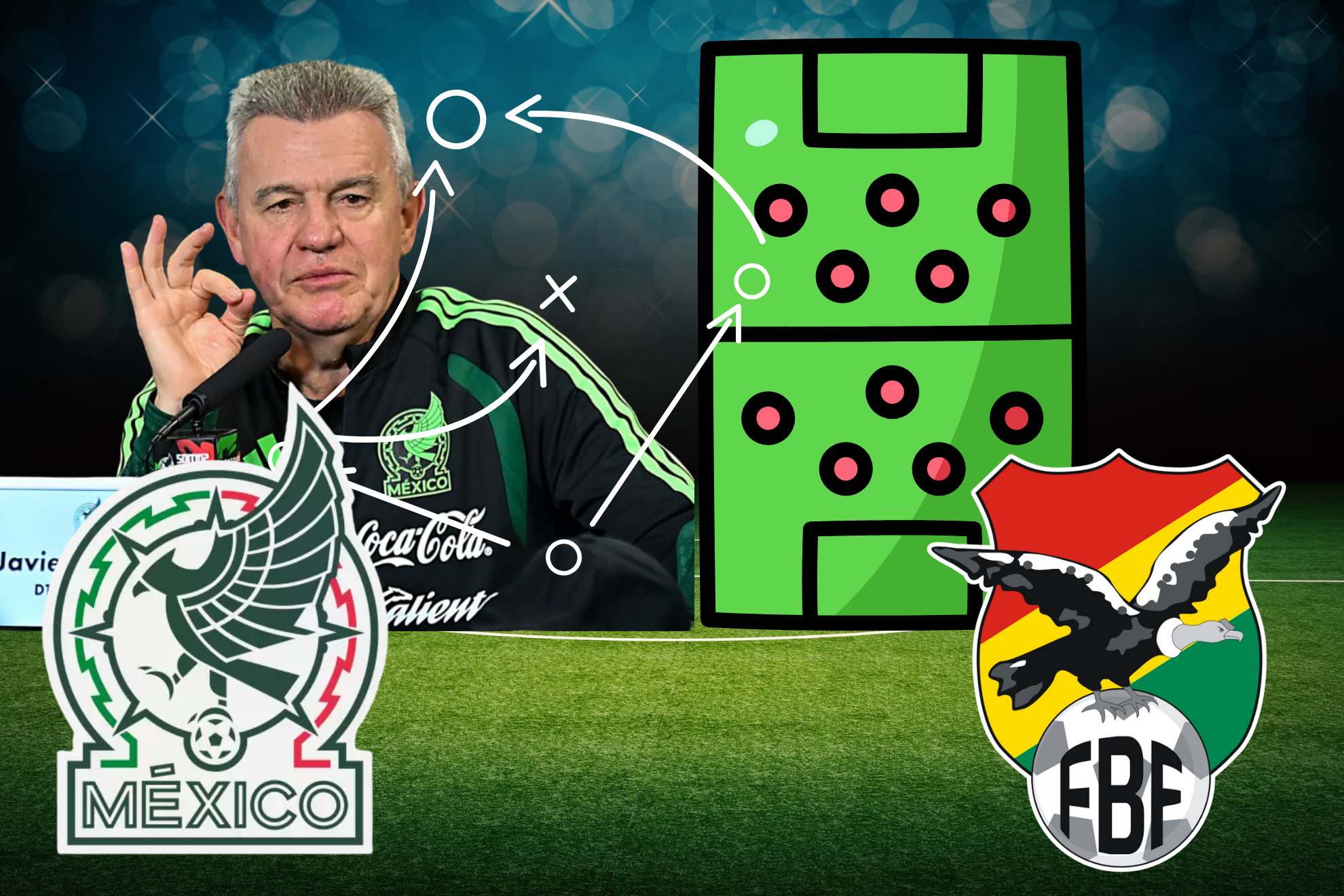 �Cu�l ser�a el posible once de M�xico vs Bolivia? La alineaci�n que alista Javier Aguirre para el amistoso