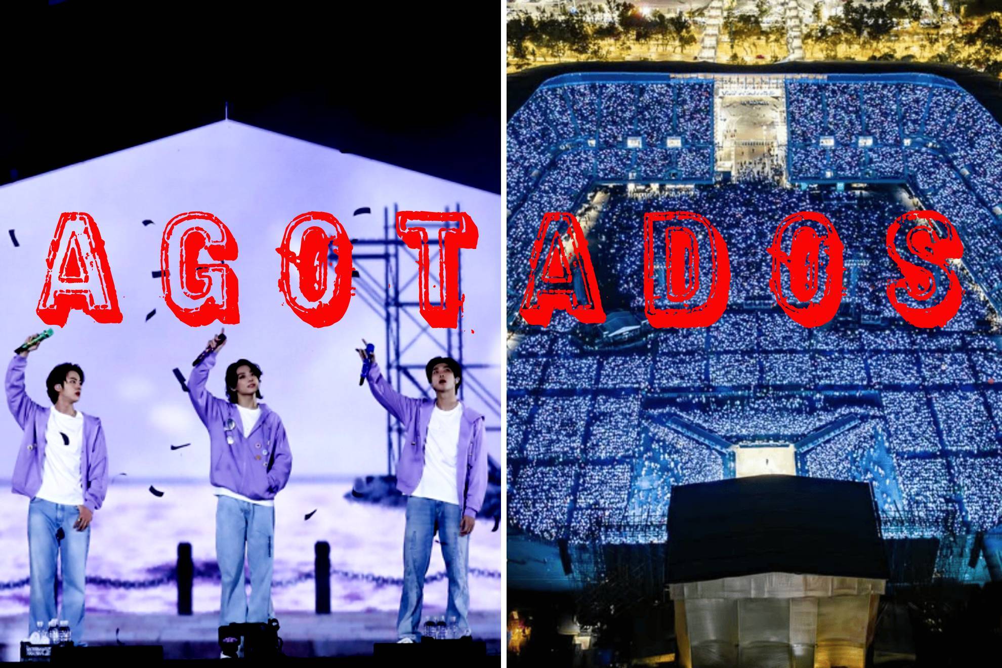 BTS en el estadio GNP Seguros de la CDMX |