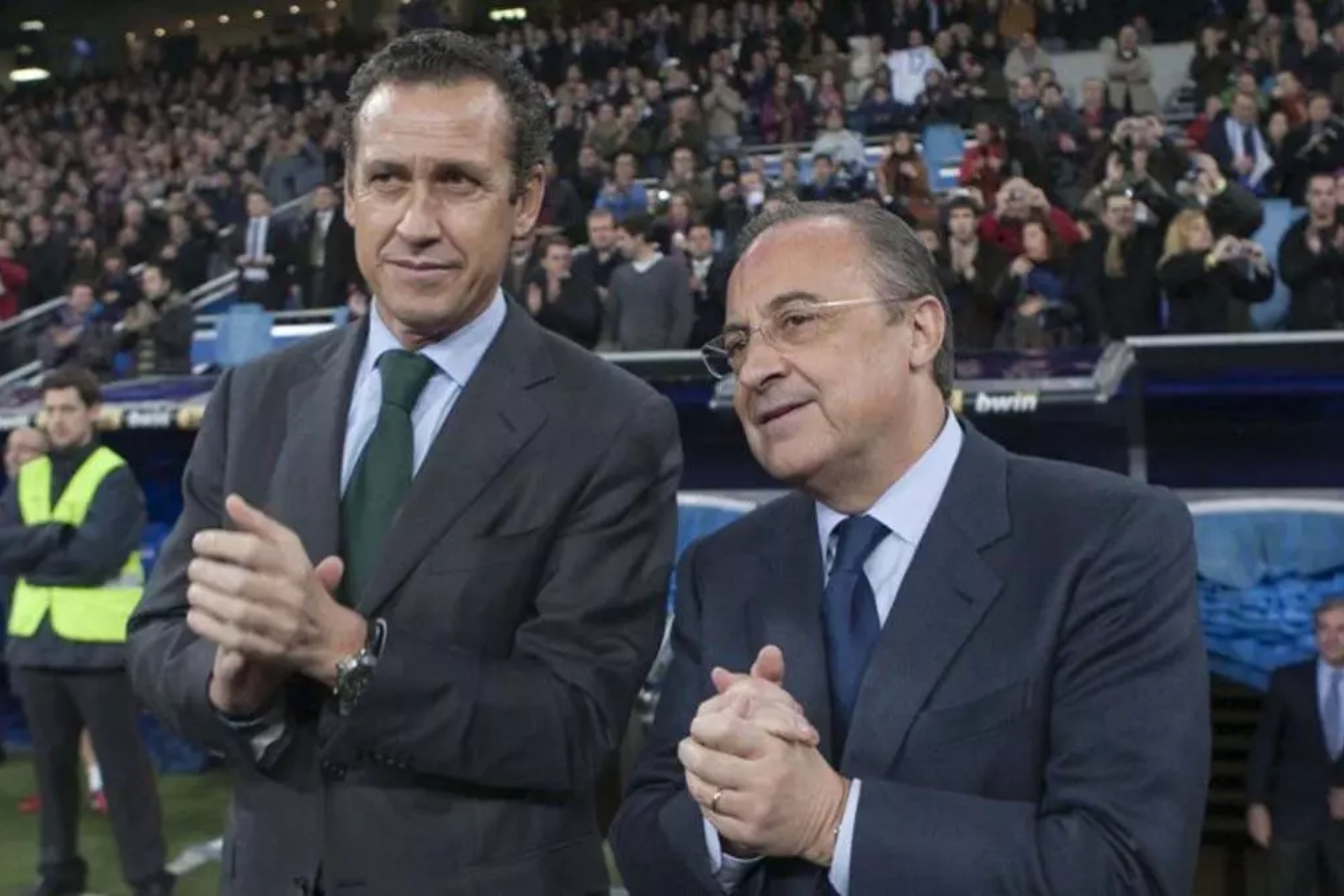 Jorge Valdano y Florentino P�rez