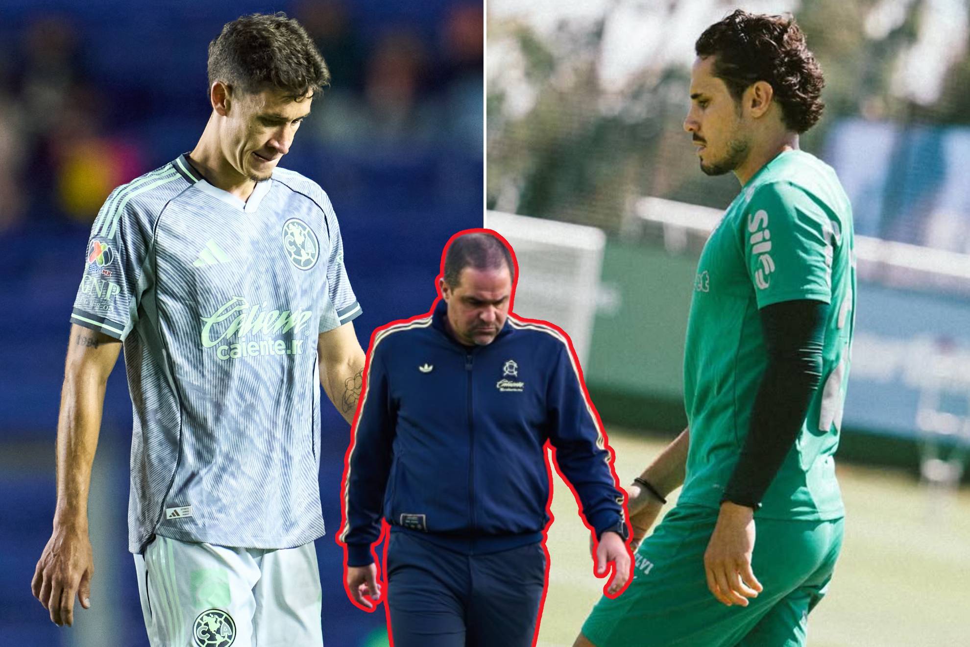 Andr� Jardine Club Am�rica Rodrigo Dourado Raphael Veiga Liga MX