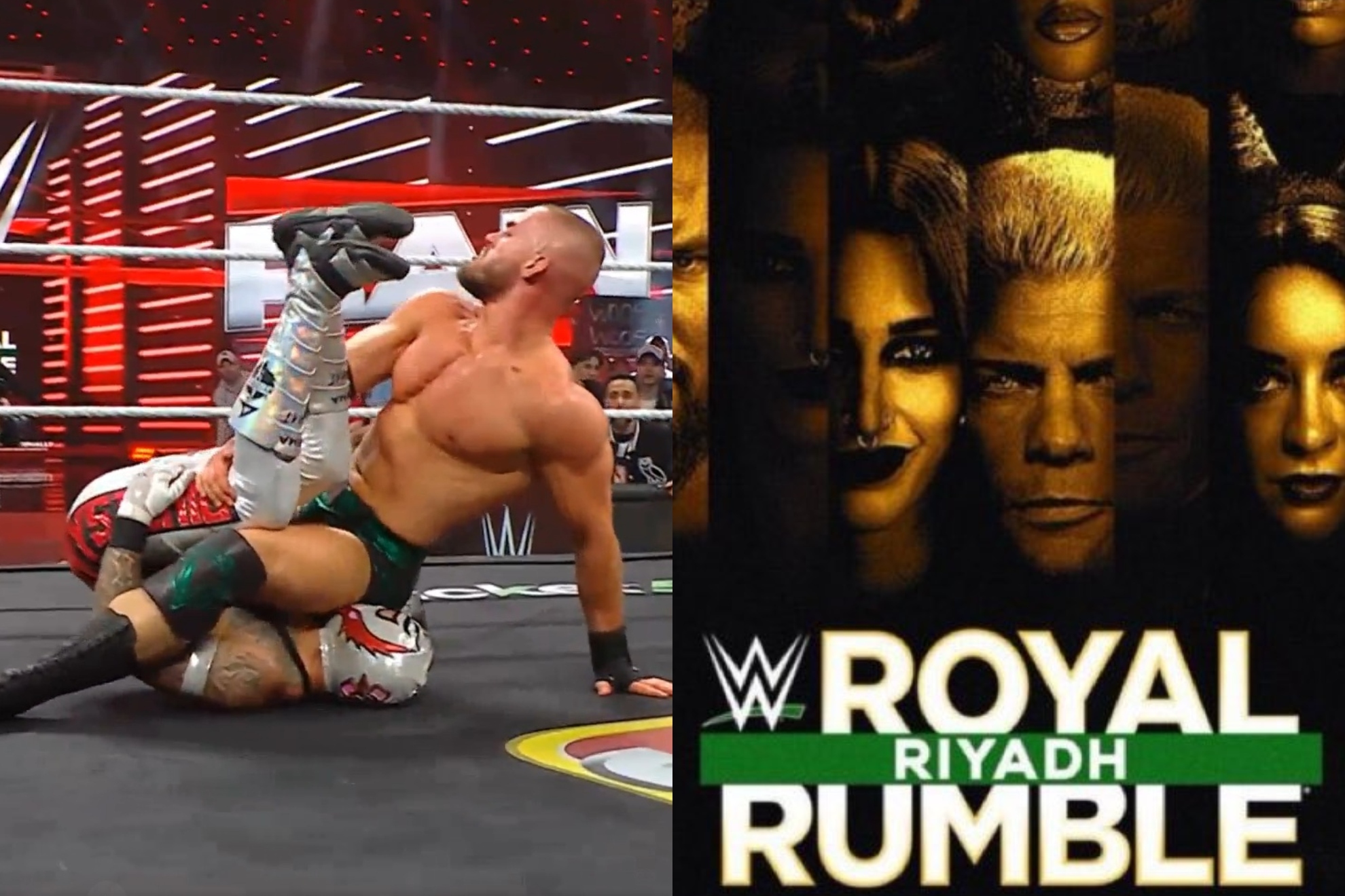 Rey Mysterio llega a Royal Rumble con dolorosa derrota en WWE Monday Night RAW