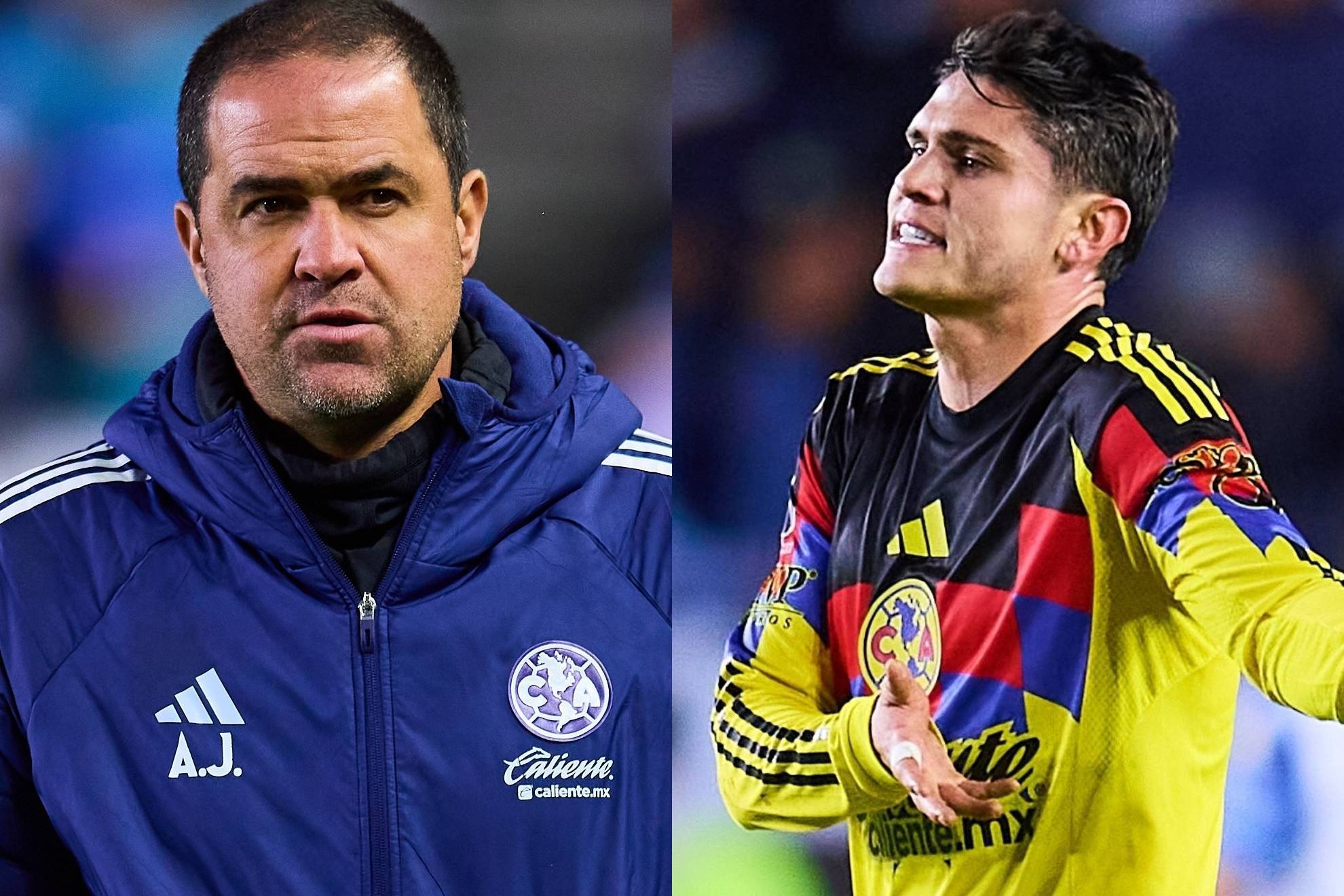 Andr� Jardine e Israel Reyes.