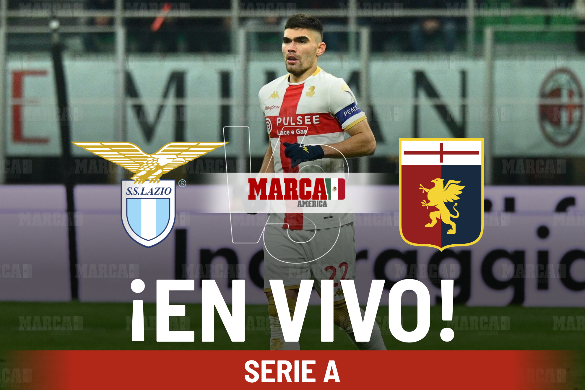 Lazio vs Genoa EN VIVO: Con Johan V�squez, buscan la remontada en Serie A