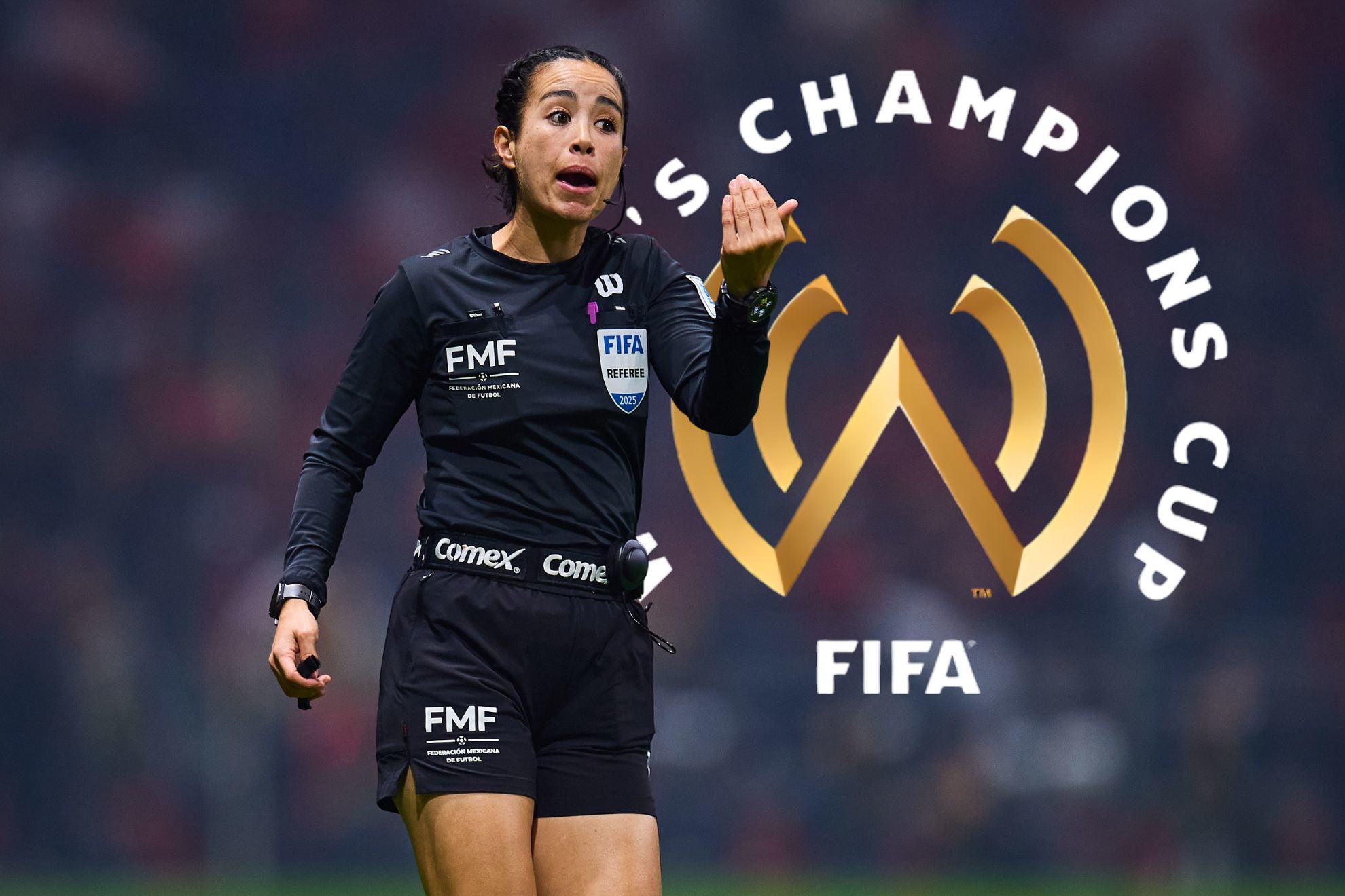 Katia Itzel Garc�a, designada para la hist�rica Final entre Arsenal y Corinthians junto a su terna mexicana