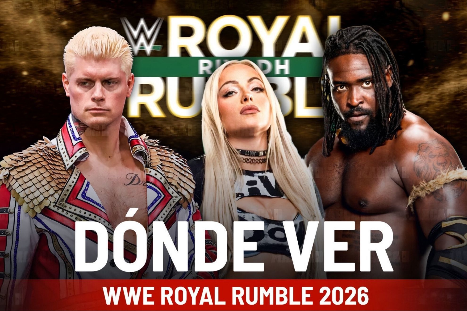 WWE Royal Rumble 2026: D�nde ver en M�xico, horario del evento y cu�l ser� la sede