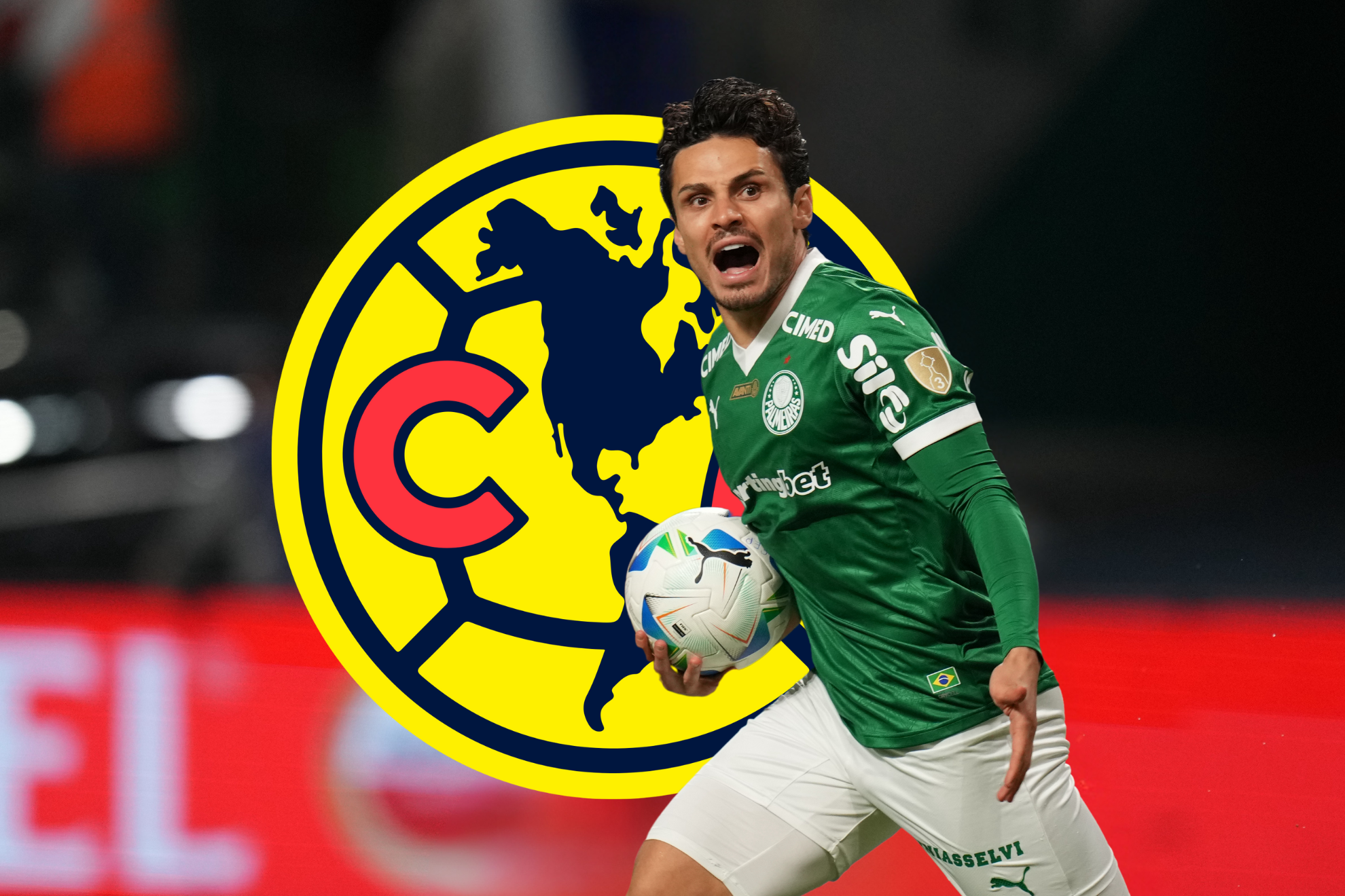 Raphael Veiga ya apunta a presenciar su primer partido con Am�rica