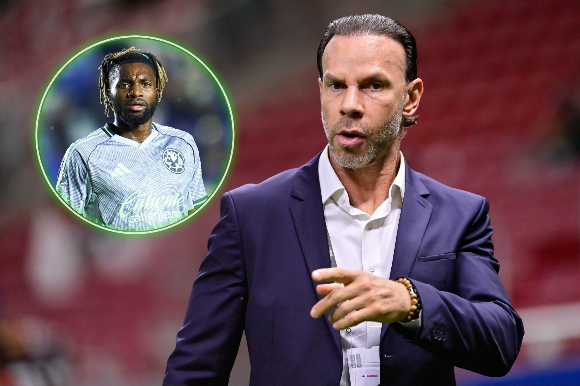 Me criticaron y ah� est� la respuesta: Zague le recuerda al Am�rica el final de Allan Saint-Maximin