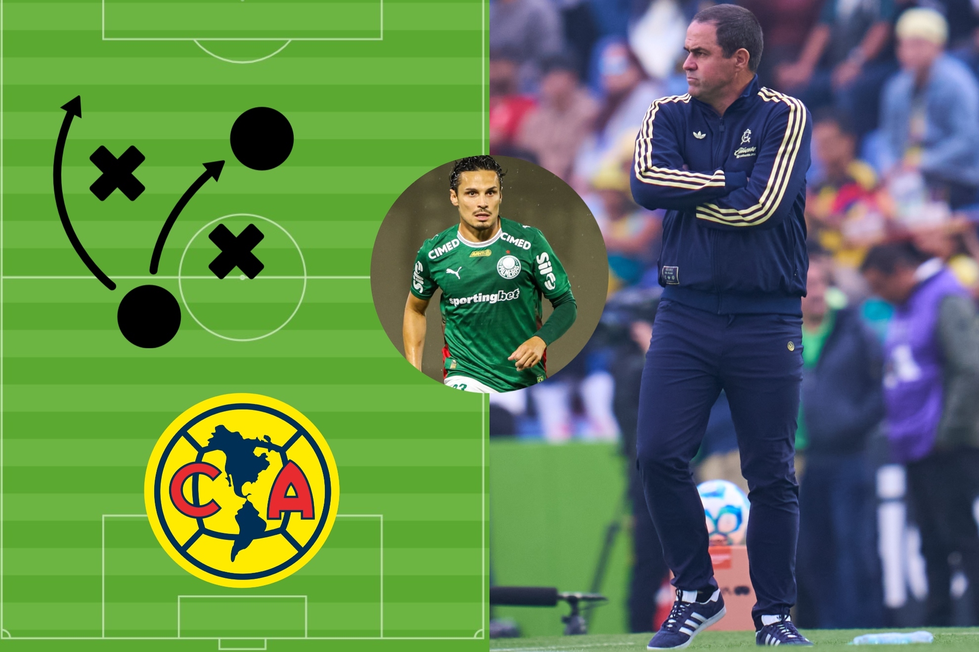 Con Raphael Veiga pero sin Fidalgo, ni B�falo Aguirre ni Saint-Maximin: El nuevo XI de Am�rica de Jardine