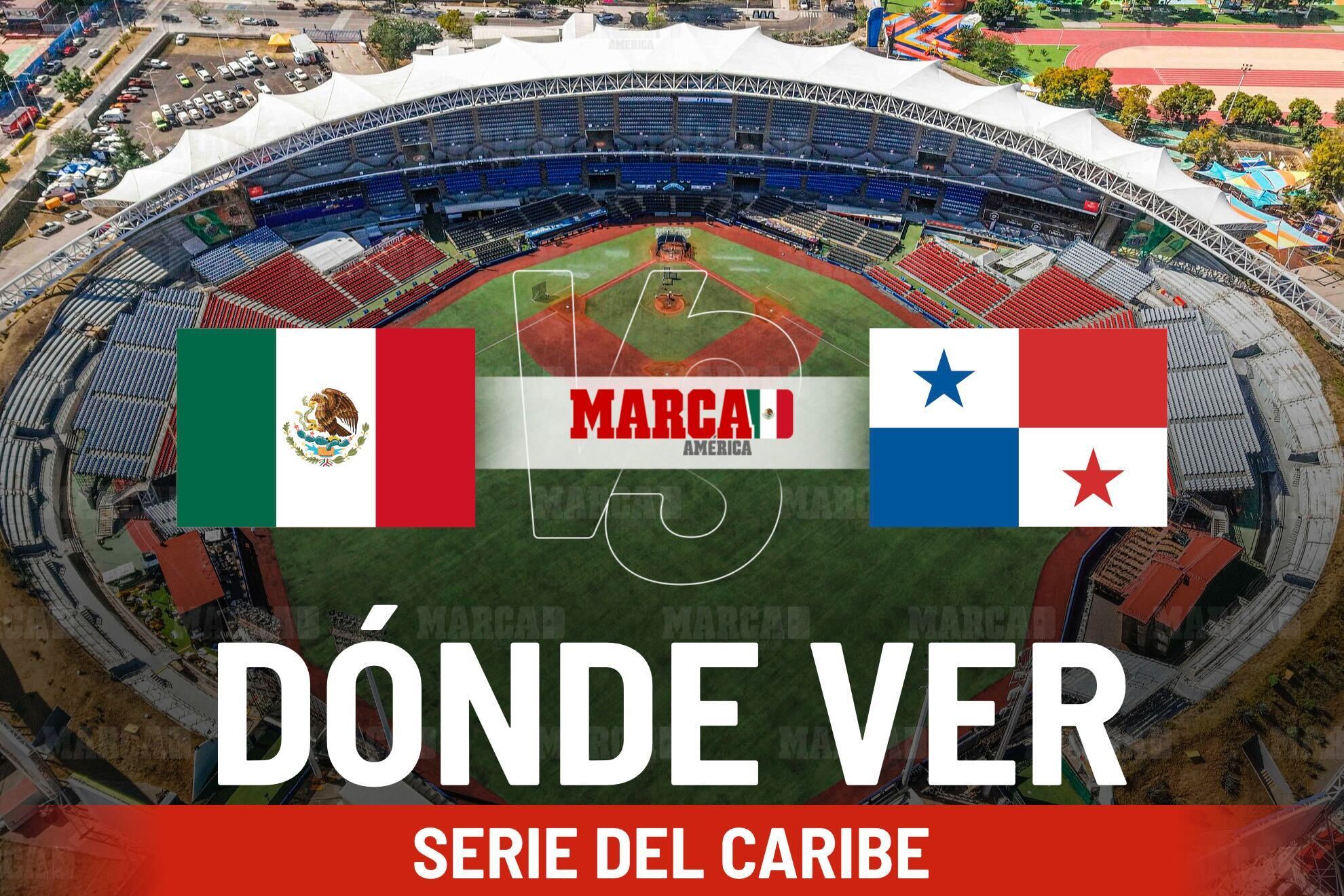 M�xico Rojo vs Panam�: D�nde ver la Serie del Caribe 2026 y a qu� hora juegan los Charros de Jalisco hoy