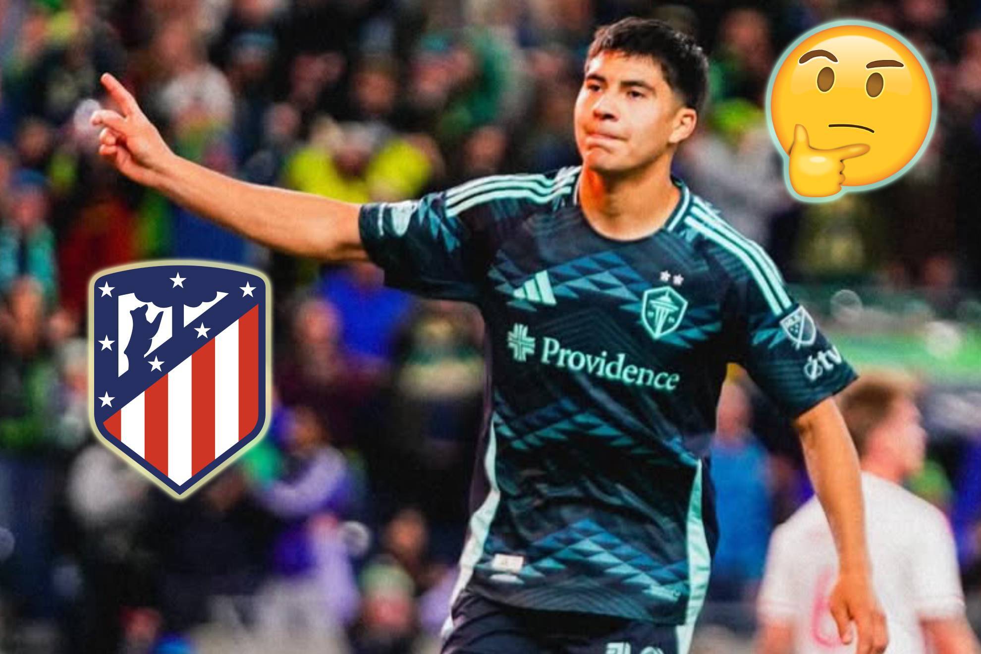 Obed Vargas Atl�tico de Madrid LaLiga
