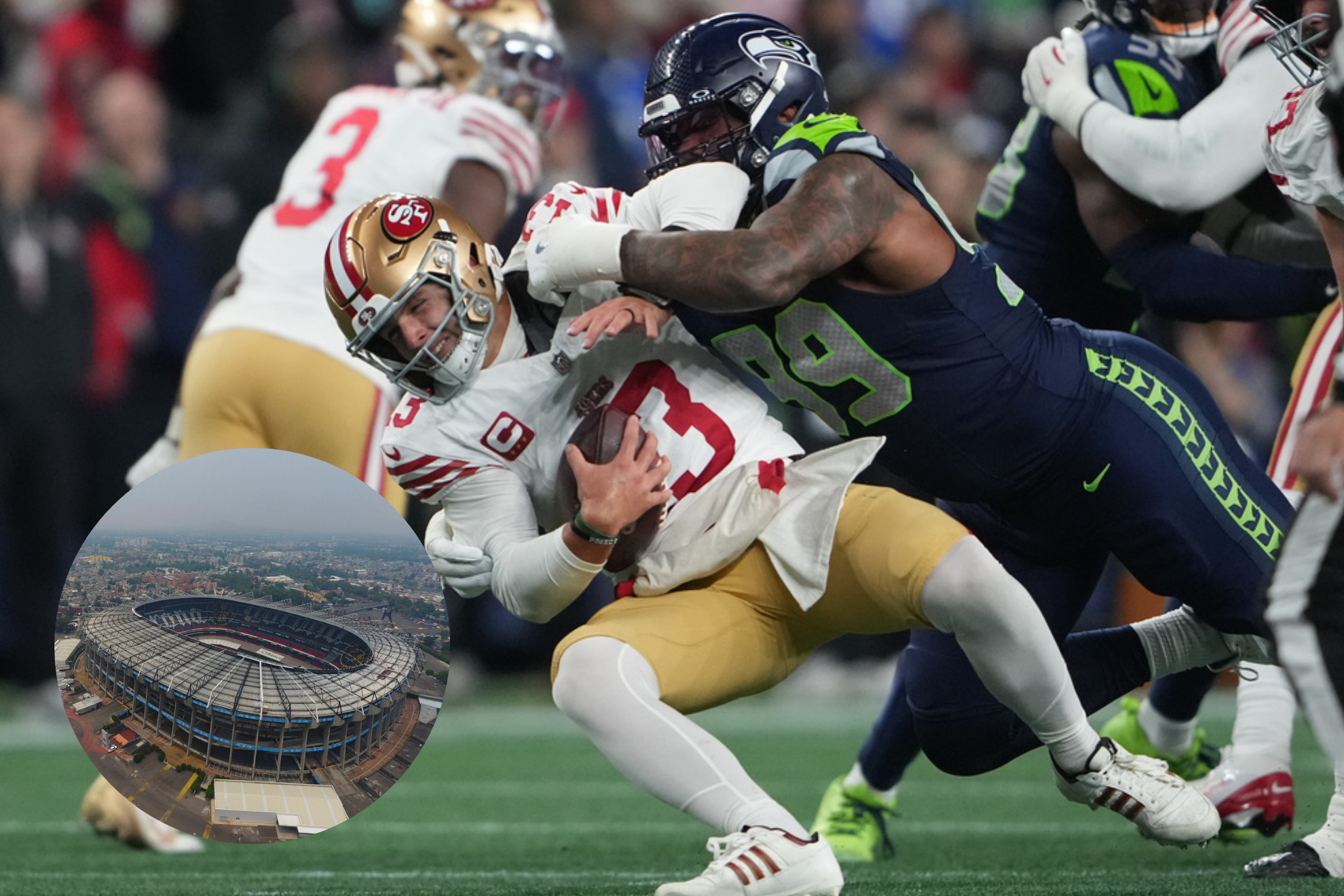 �Los 49ers vuelven M�xico? Adelantan confirmaci�n del regreso de la NFL 2026 al Estadio Azteca