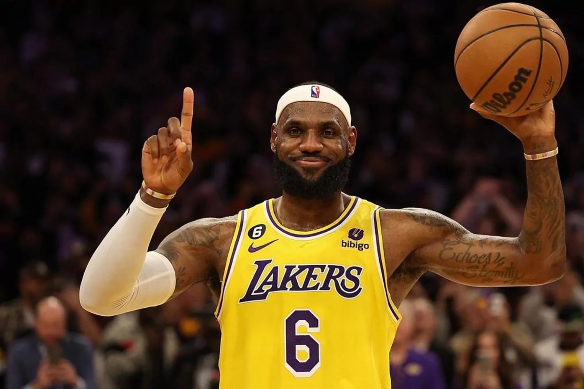 LeBron James, con los Lakers