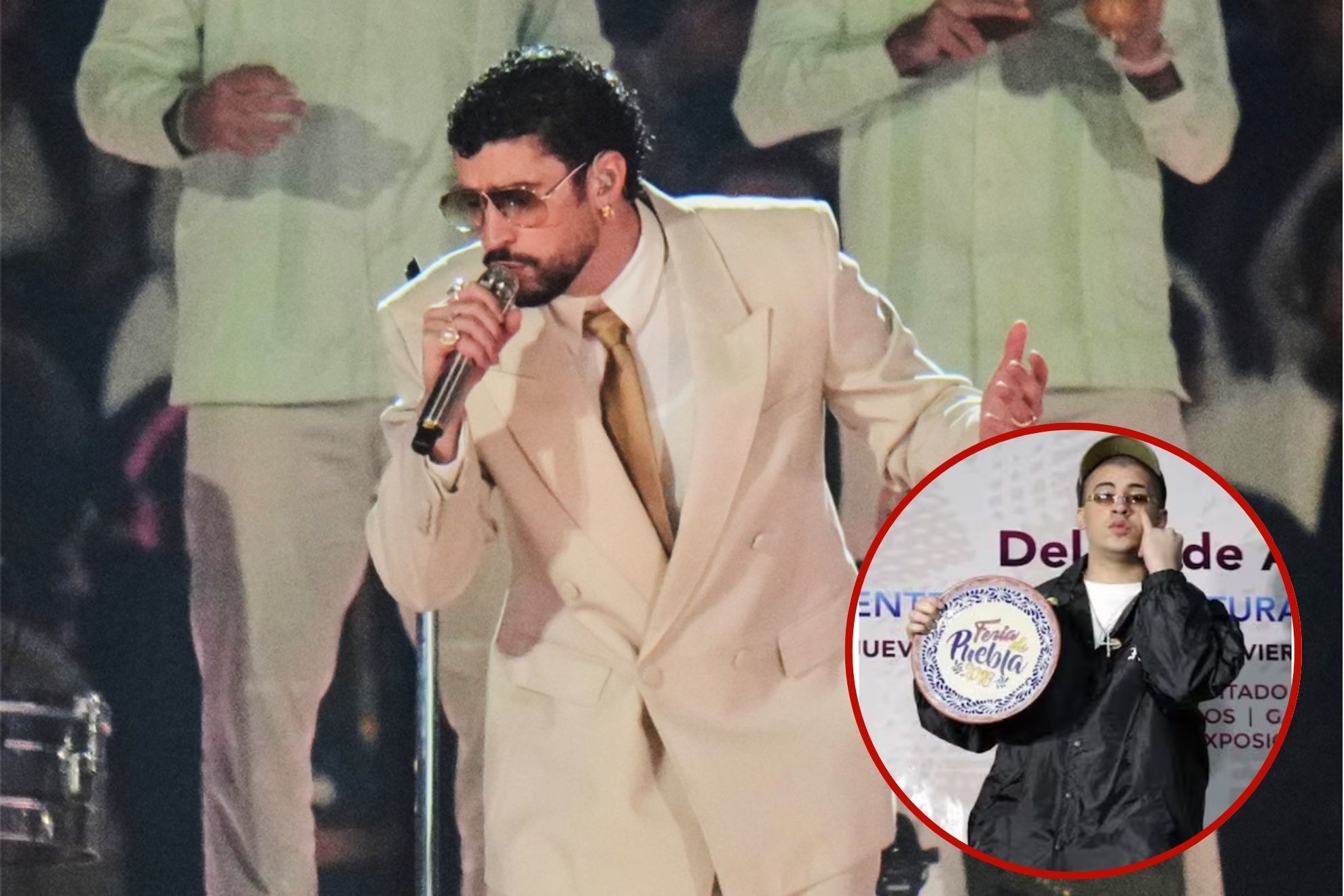 Bad Bunny y su historia en Feria de Puebla: Confiaron en la hoy estrella mundial del Super Bowl 2026
