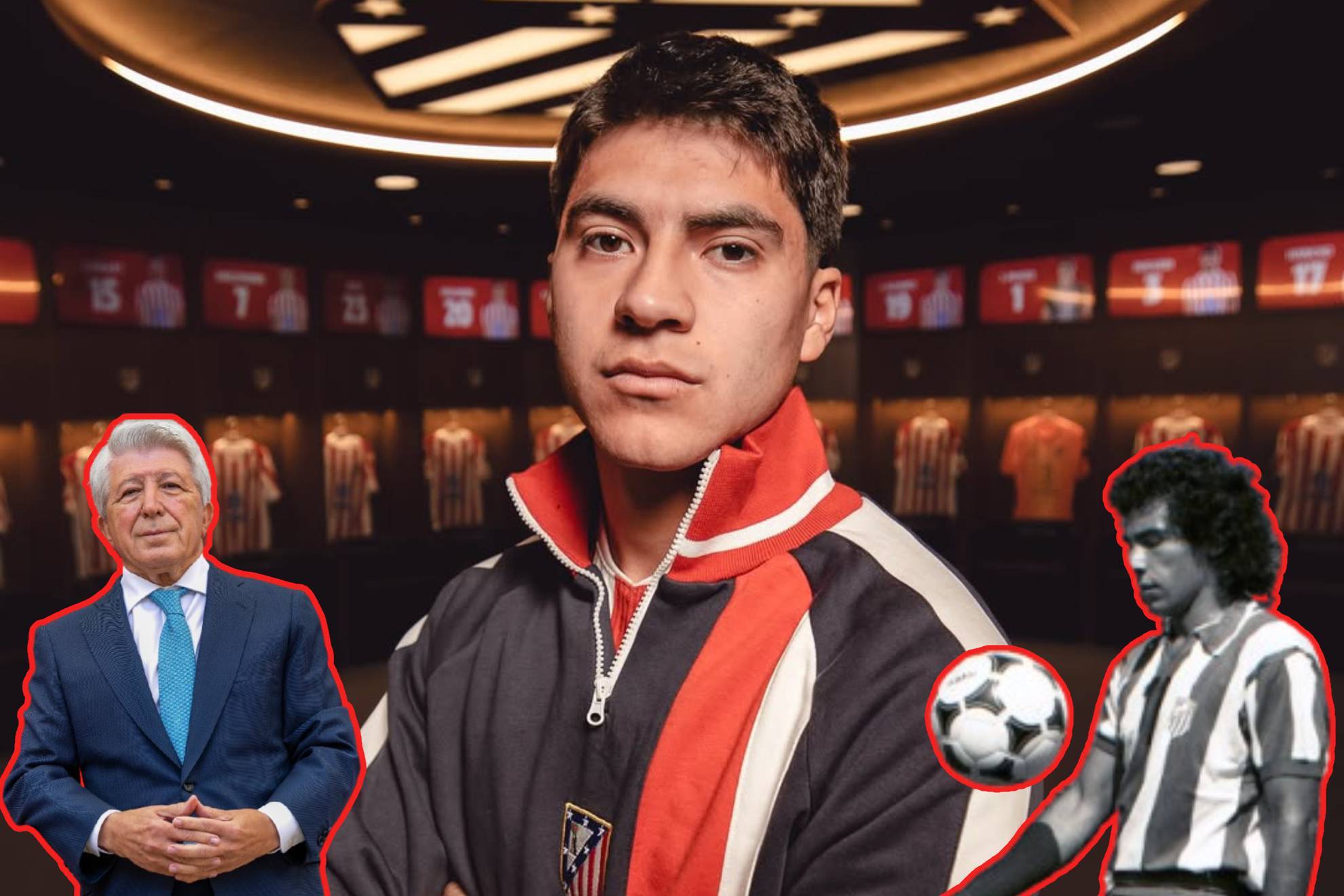 Atl�tico de Madrid Hugo S�nchez Obed Vargas