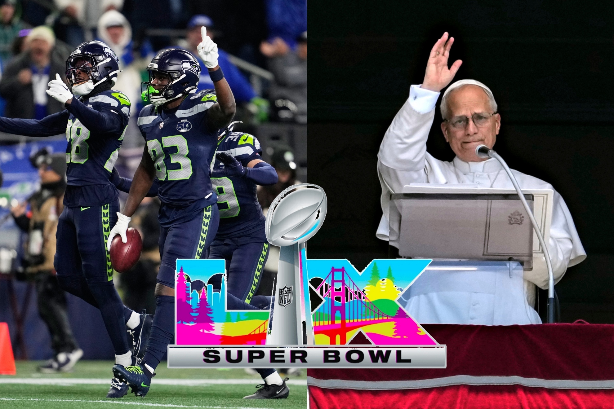 �Seahawks campe�n del Super Bowl? El augurio cada vez que hay un nuevo Papa