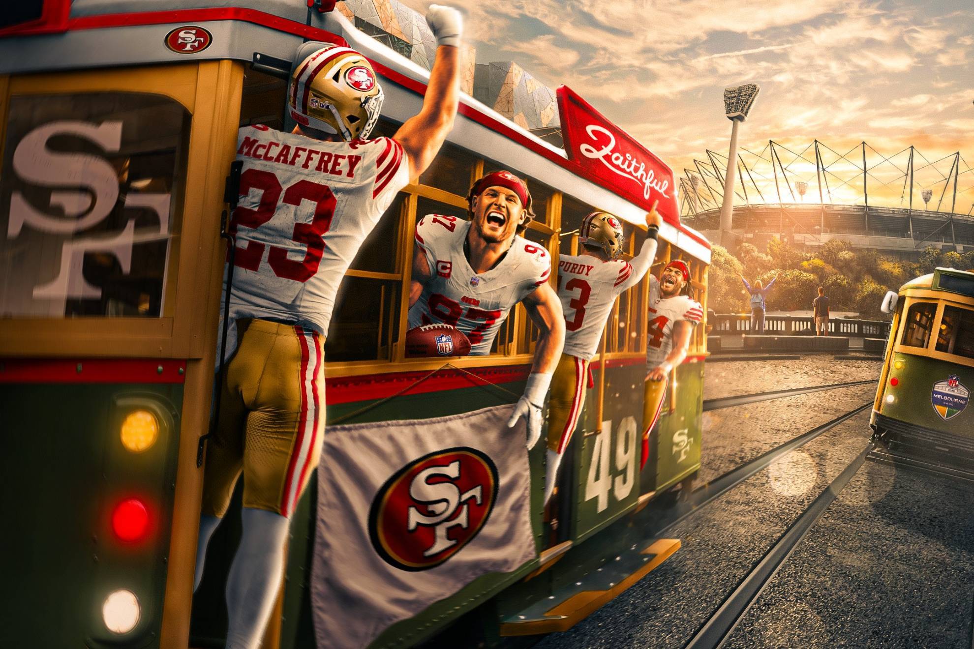 Los 49ers jugar�n en Australia en 2026