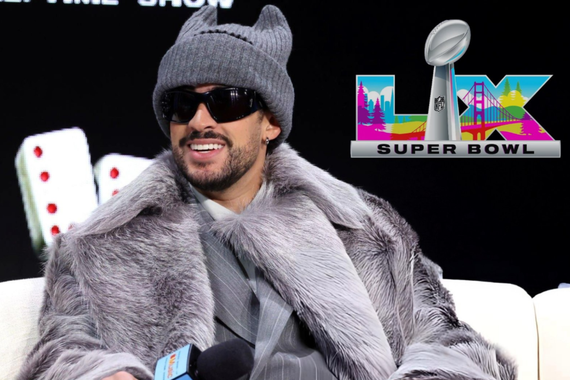 Bad Bunny pide que no aprendan espa�ol solo que disfruten y bailen en el medio tiempo del Super Bowl LX