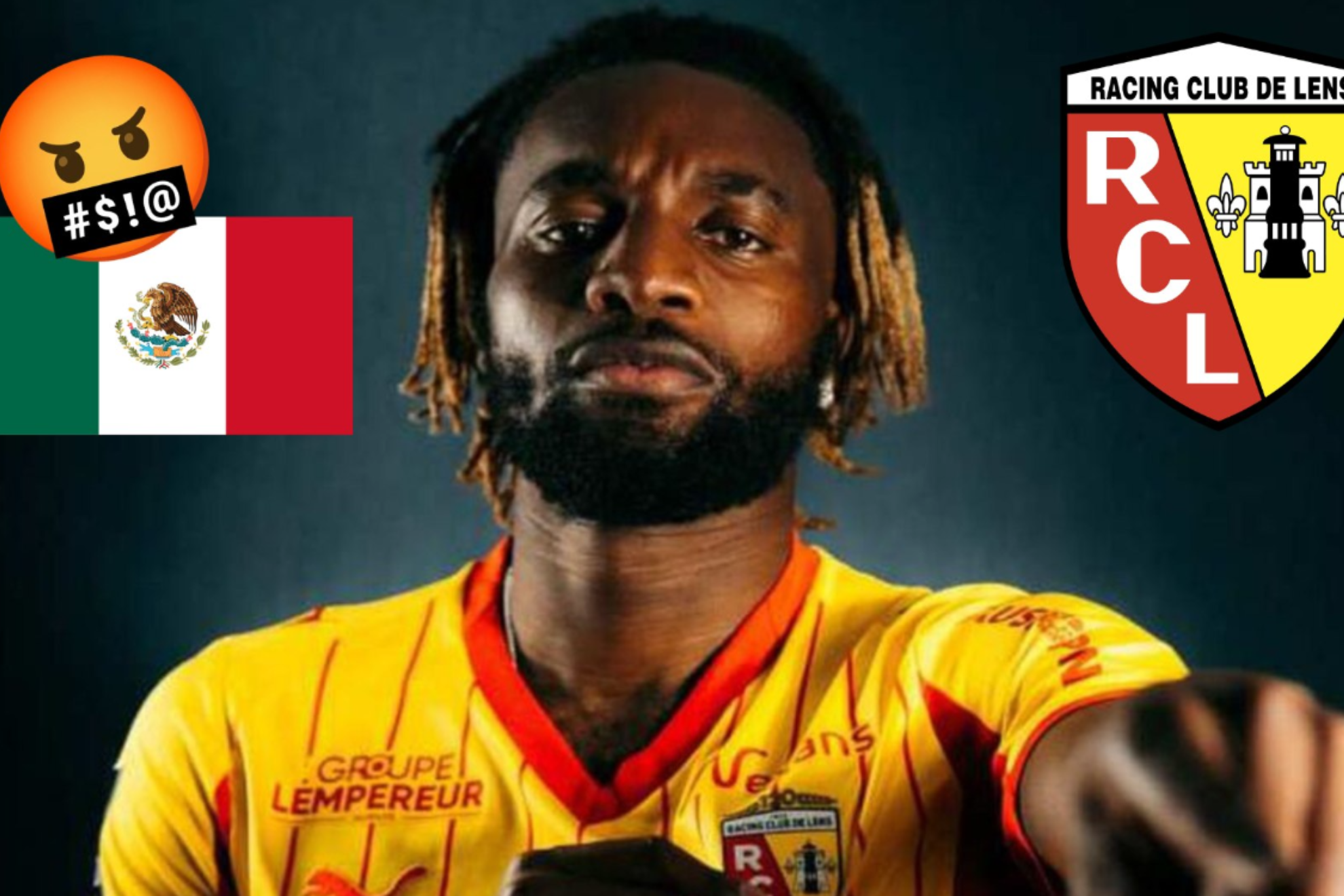 Maximin debuta con el pie derecho en el Lens y la afici�n manda mensaje a M�xico: Ching# tu madre