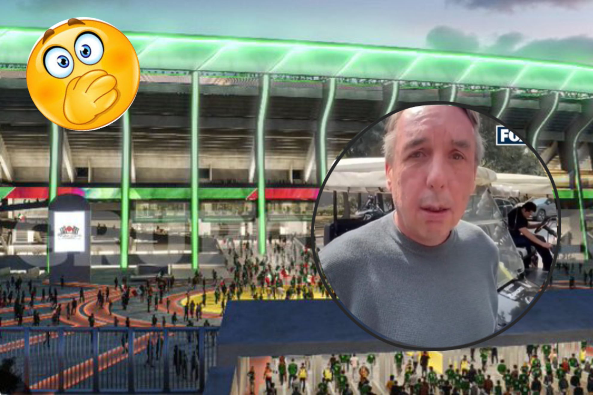 Emilio Azc�rraga Jean Estadio Azteca