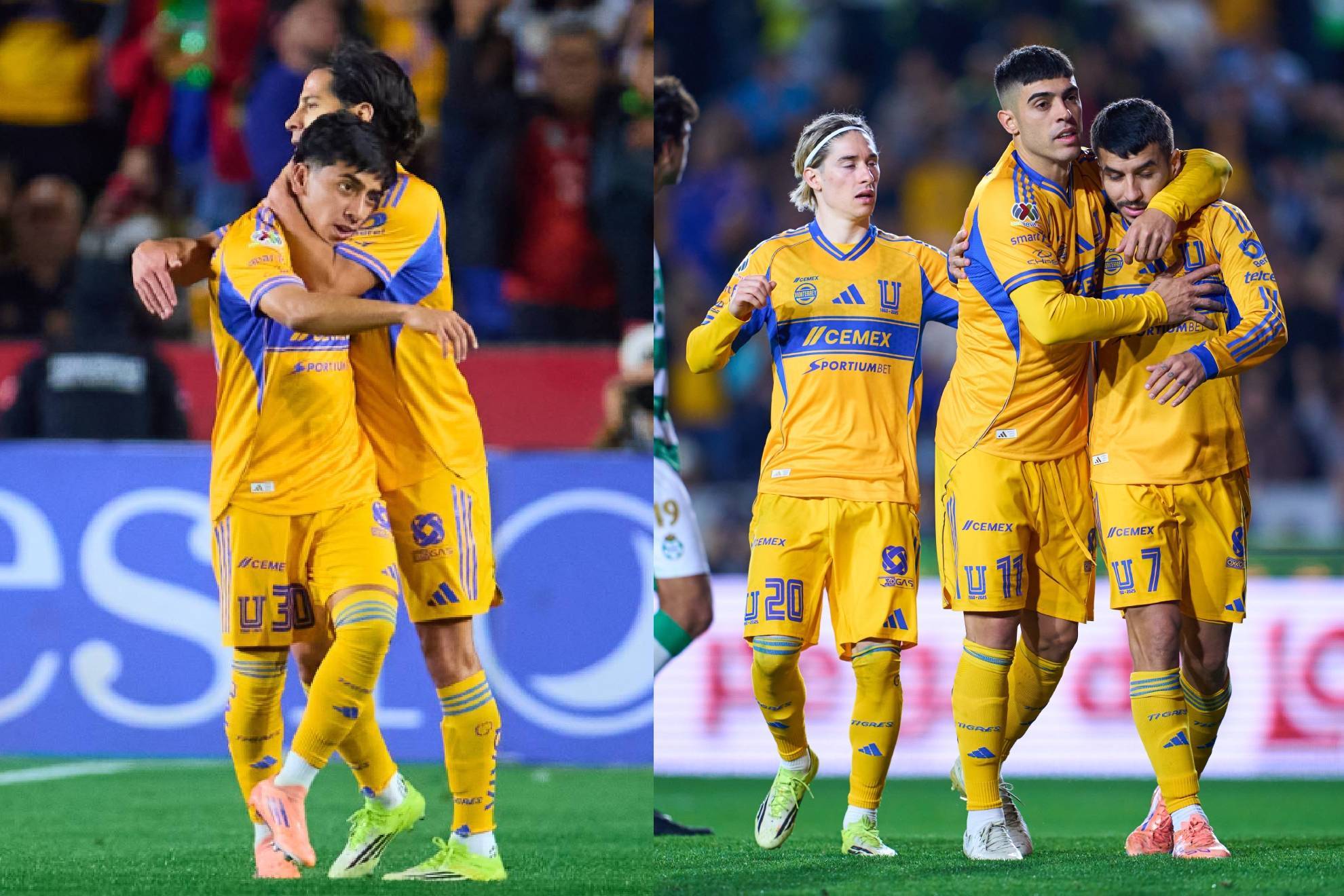 Tigres gole� a Santos en la Jornada 5 del Clausura 2026.