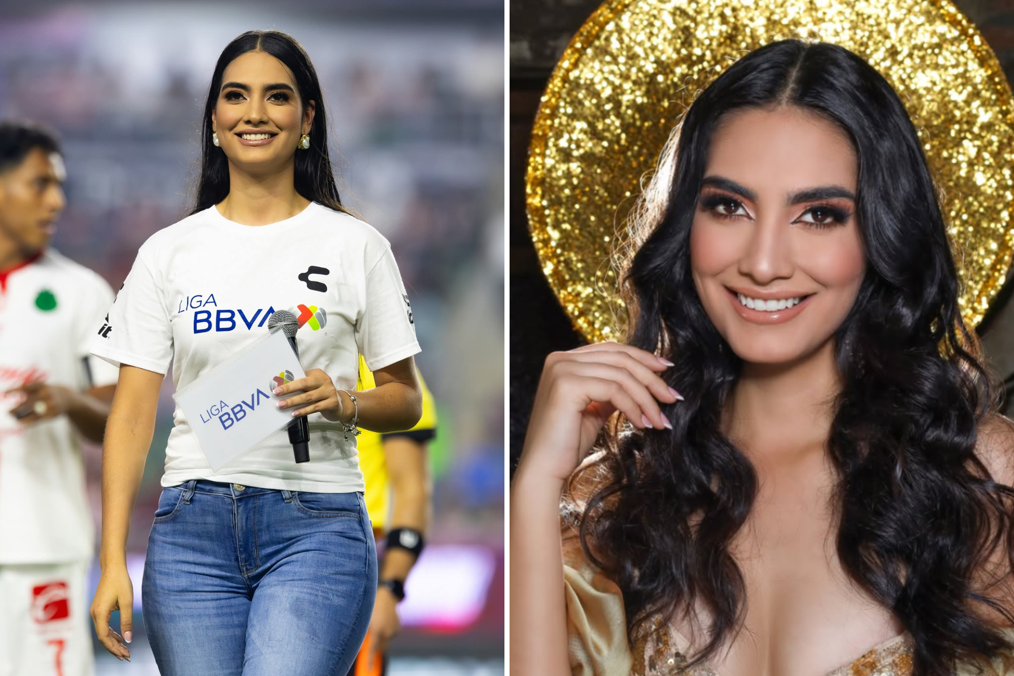 Anah� I, la Reina del Carnaval de Mazatl�n que enamora en partido de Chivas en Liga MX