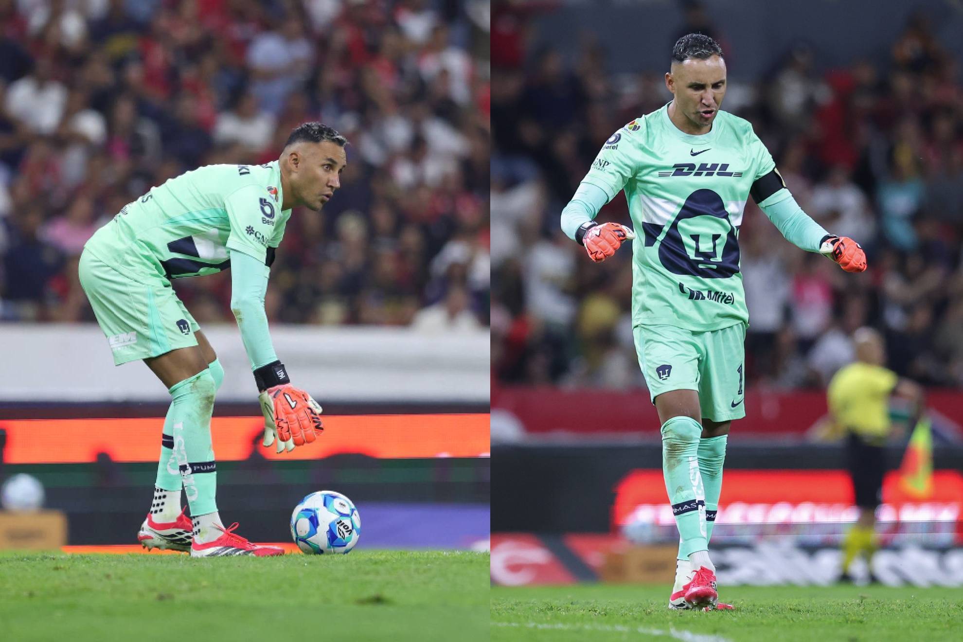 �Oso de Keylor Navas!: el portero de Pumas se equivoca en plena incertidumbre por su renovaci�n